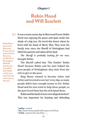 bộ teen eli readers - robin hood - stage 3 b1 - downloadable audio files