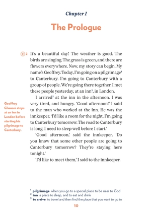 bộ teen eli readers - the canterbury tales - stage 1 a1 - downloadable audio files