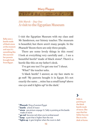bộ teen eli readers - the egyptian souvenir - stage 2 a2 - downloadable multimedia files