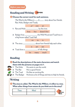 bộ teen eli readers - the wind in the willows - stage 1 a1 - downloadable audio files