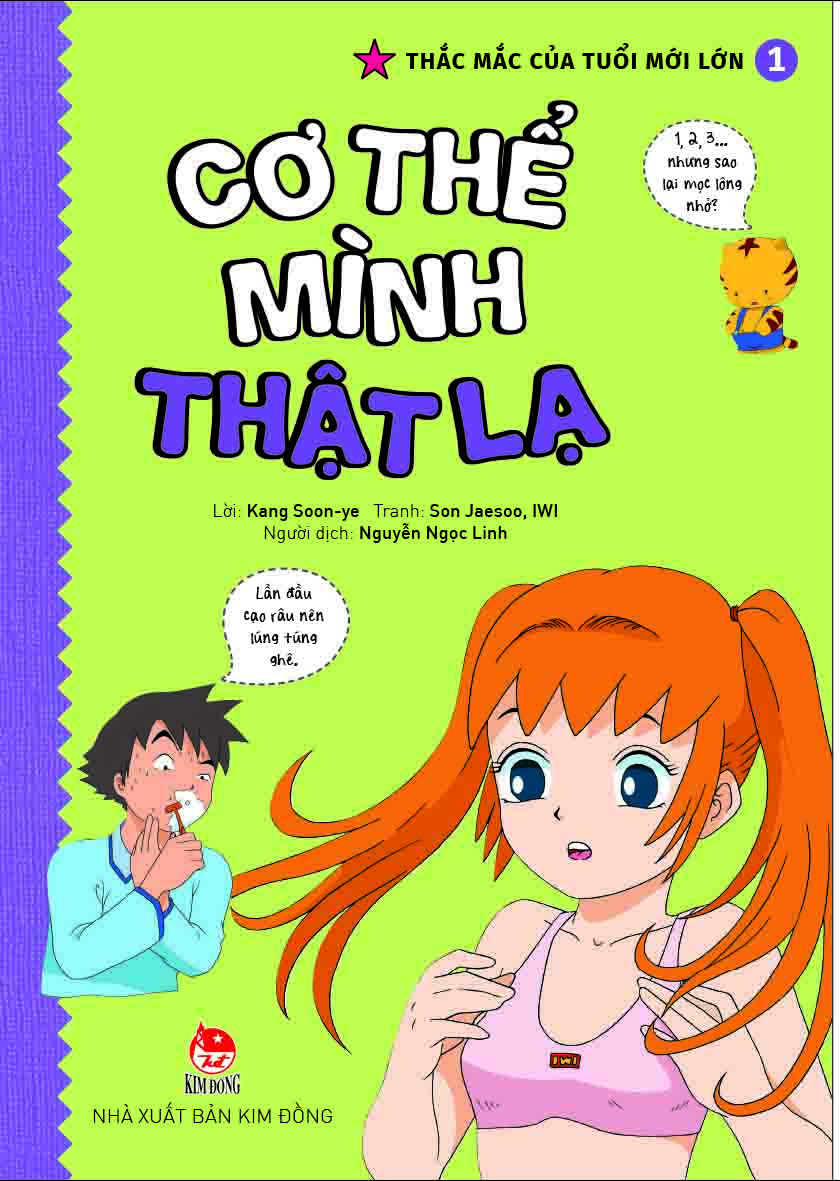 bộ thắc mắc của tuổi mới lớn - tập 1 - cơ thể mình thật lạ (tái bản 2024)