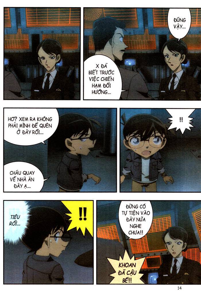 bộ thám tử lừng danh conan - hoạt hình màu - cuộc điều tra giữa biển khơi - tập 2 (tái bản 2020)