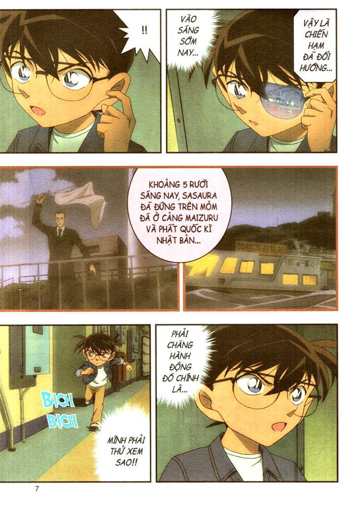 bộ thám tử lừng danh conan - hoạt hình màu - cuộc điều tra giữa biển khơi - tập 2 (tái bản 2020)