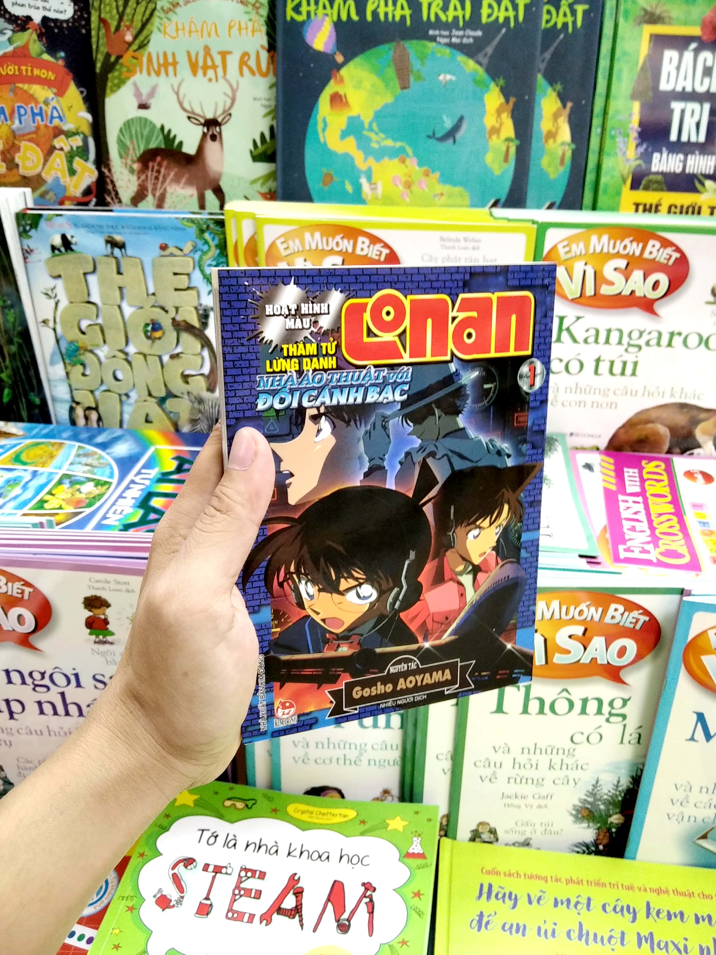 Bo
						
										
										Tham Tu Lung Danh Conan - Hoat Hinh Mau - Nha Ao Thuat Voi Doi Canh Bac - Tap 1