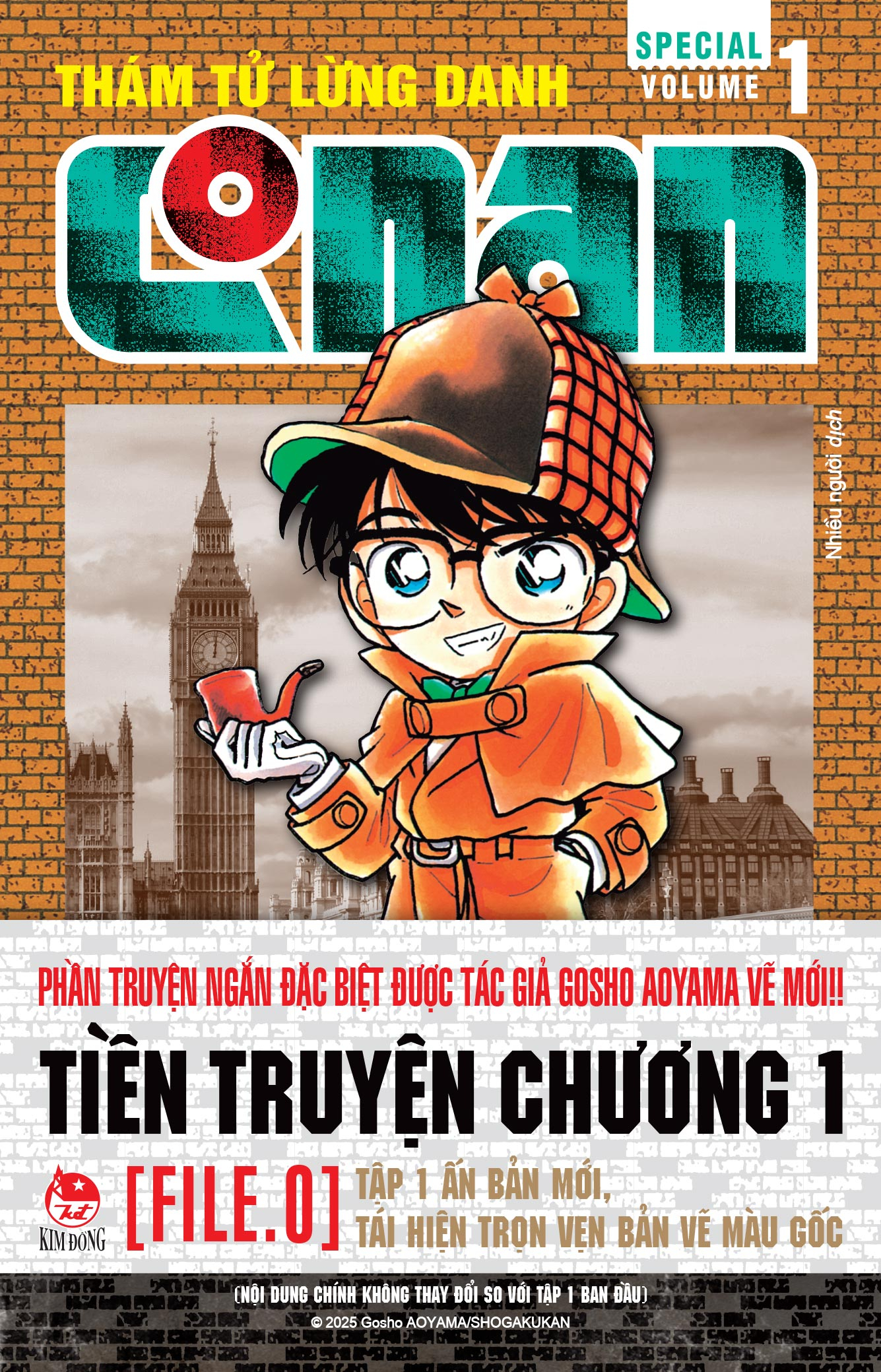 Bo
						
										
										Tham Tu Lung Danh Conan - Special Volume 1 - Tang Kem Bookmark PVC