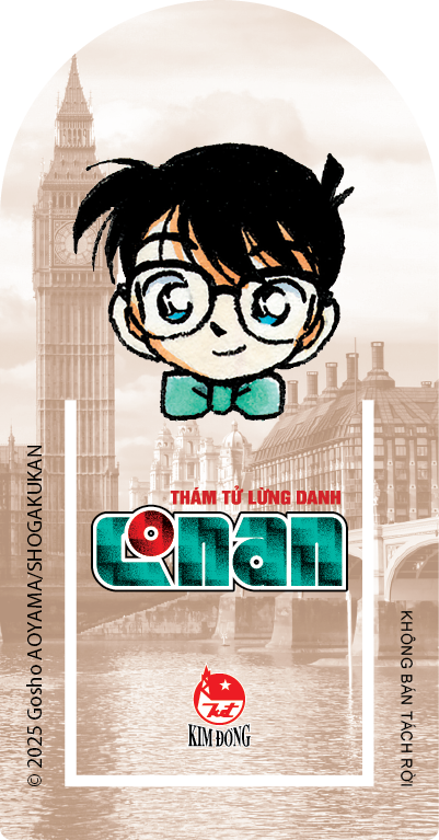 Bo
						
										
										Tham Tu Lung Danh Conan - Special Volume 1 - Tang Kem Bookmark PVC