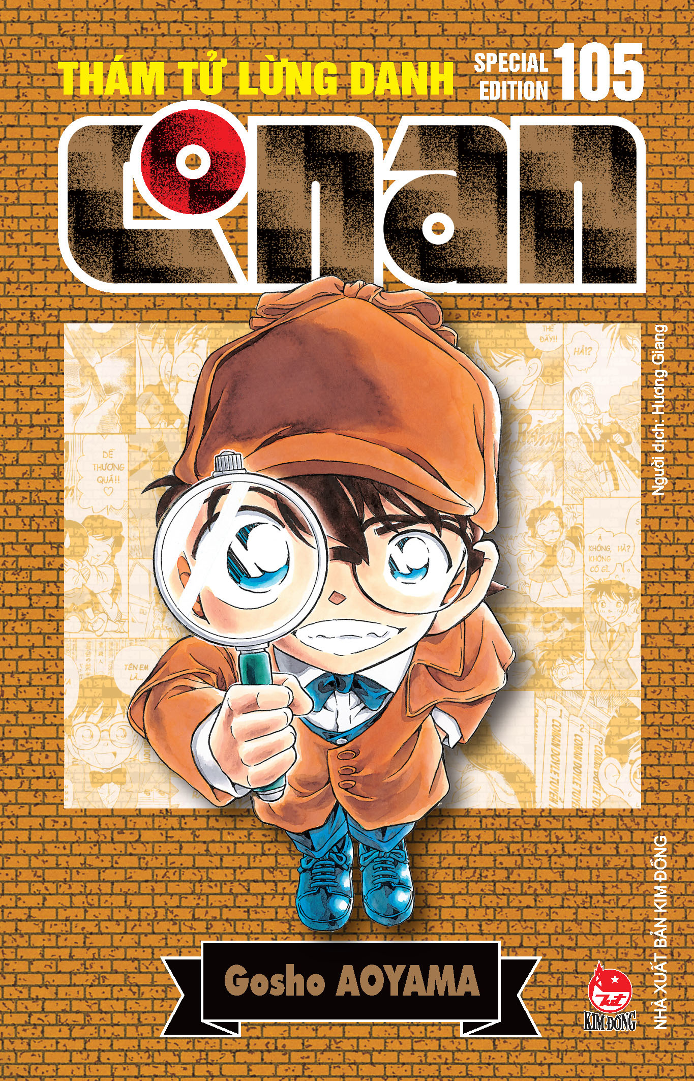 Bo
						
										
										Tham Tu Lung Danh Conan - Tap 105 - Ban Dac Biet - Tang Kem So Tay Thiet Ke Tao Hinh Nhan Vat