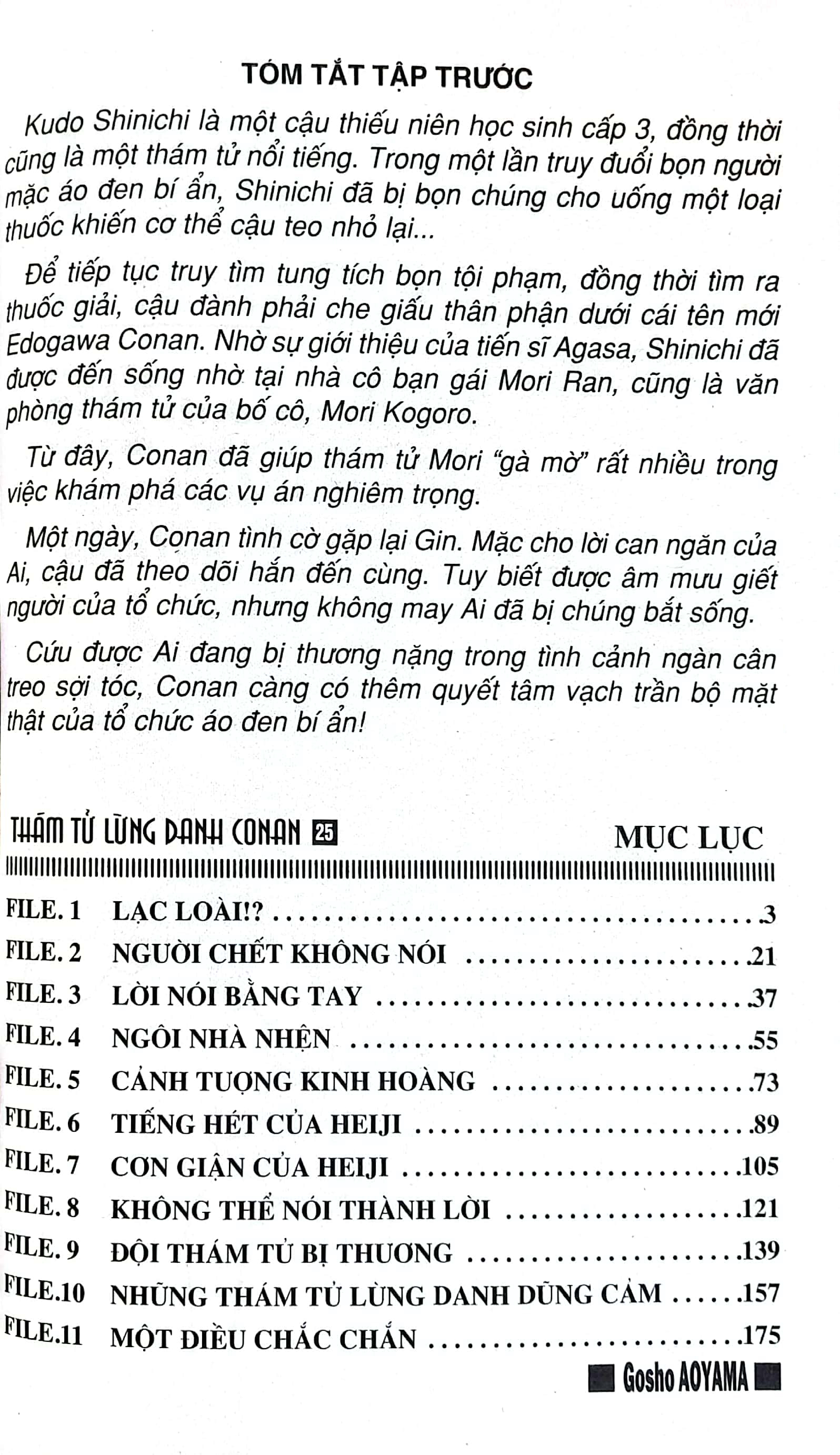 bộ thám tử lừng danh conan - tập 25 (tái bản 2023)