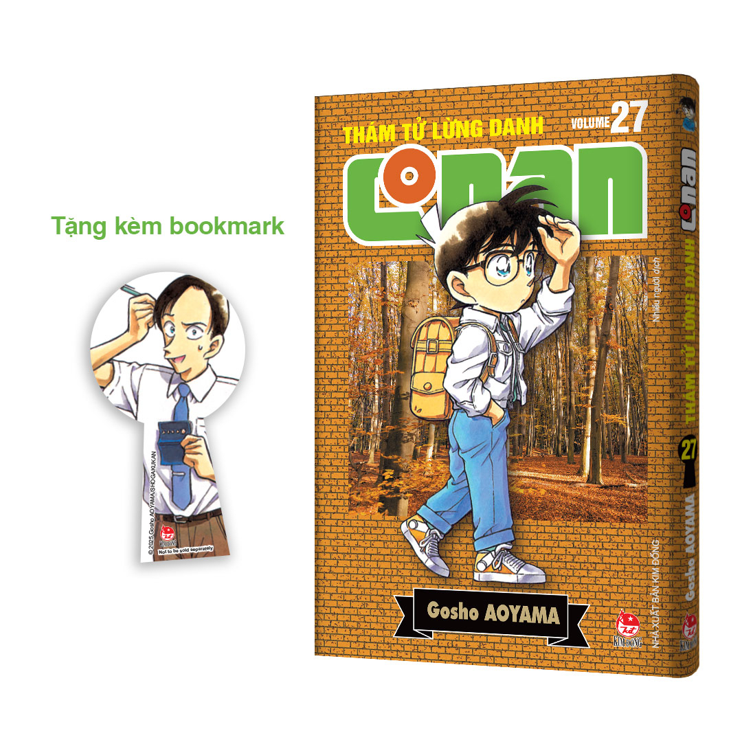 Bo
						
										
										Tham Tu Lung Danh Conan - Tap 27 - Ban Nang Cap - Tang Kem Bookmark
