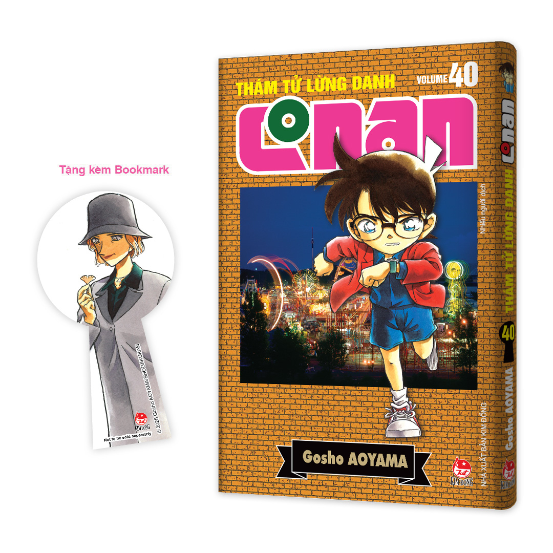 Bo
						
										
										Tham Tu Lung Danh Conan - Tap 40 - Ban Nang Cap - Tang Kem Bookmark