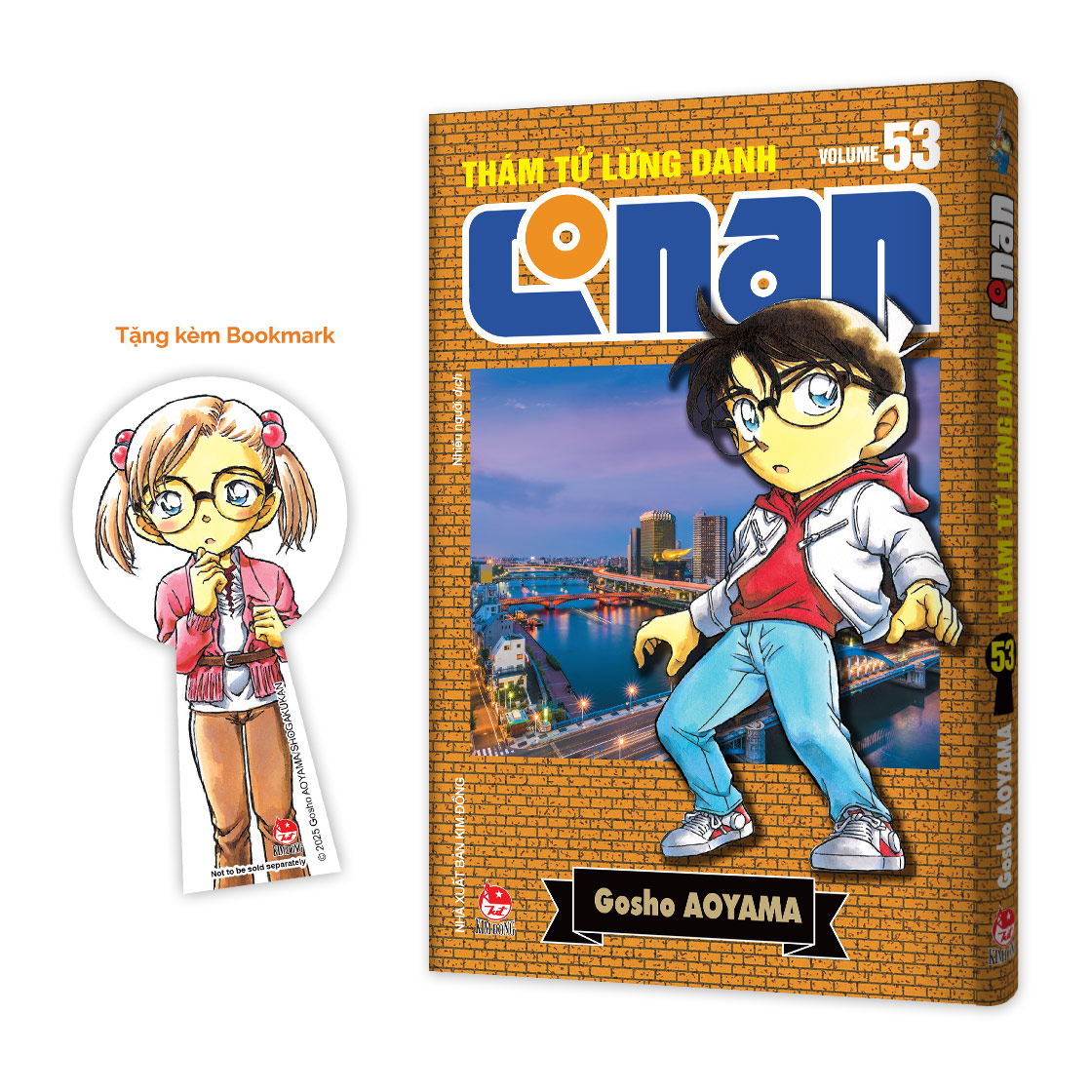 Bo
						
										
										Tham Tu Lung Danh Conan - Tap 53 - Ban Nang Cap - Tang Kem Bookmark