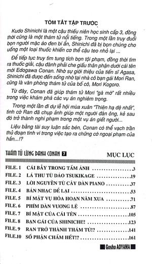 bộ thám tử lừng danh conan - tập 7 (tái bản 2023)