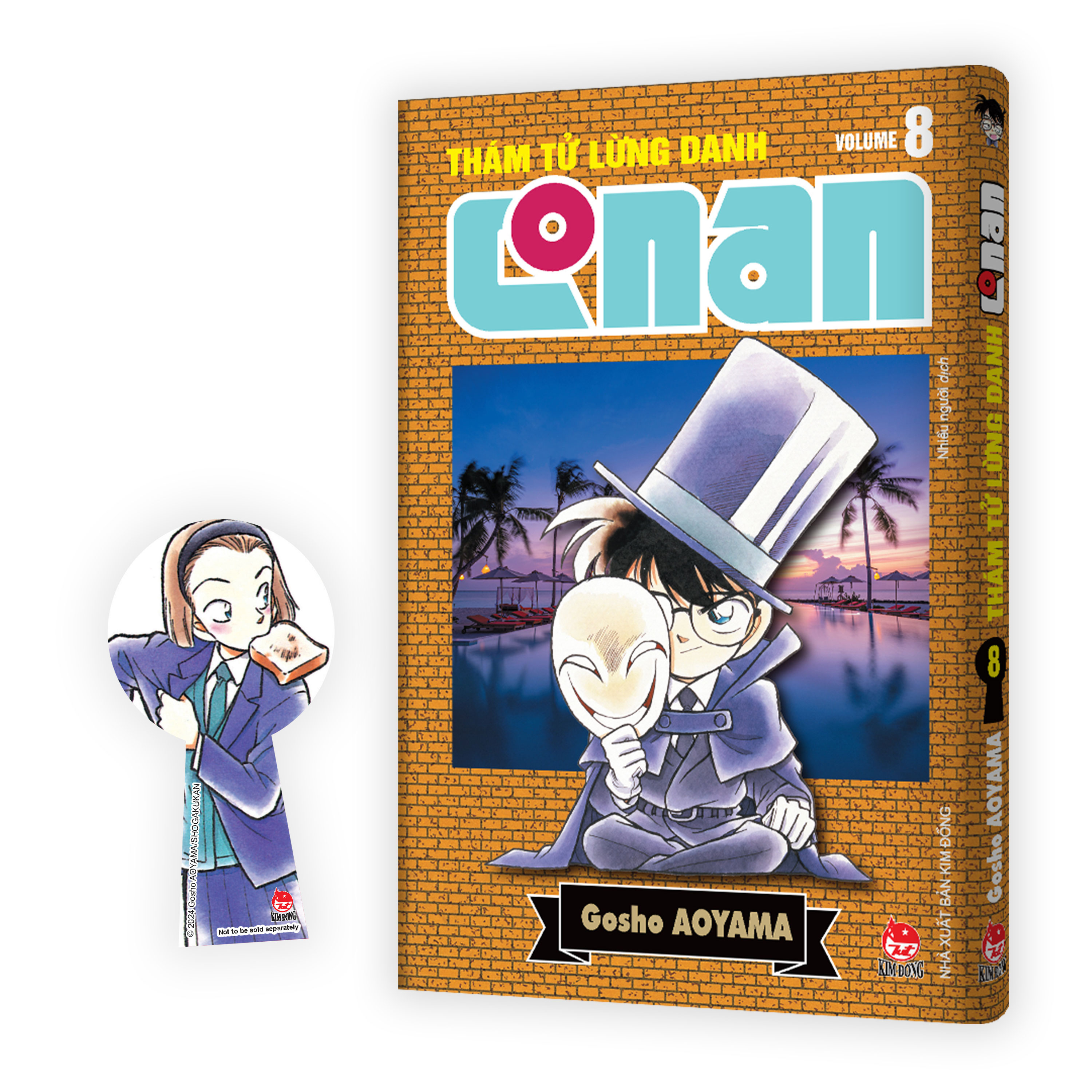 Bo
						
										
										Tham Tu Lung Danh Conan - Tap 8 - Ban Nang Cap - Tang Kem Bookmark