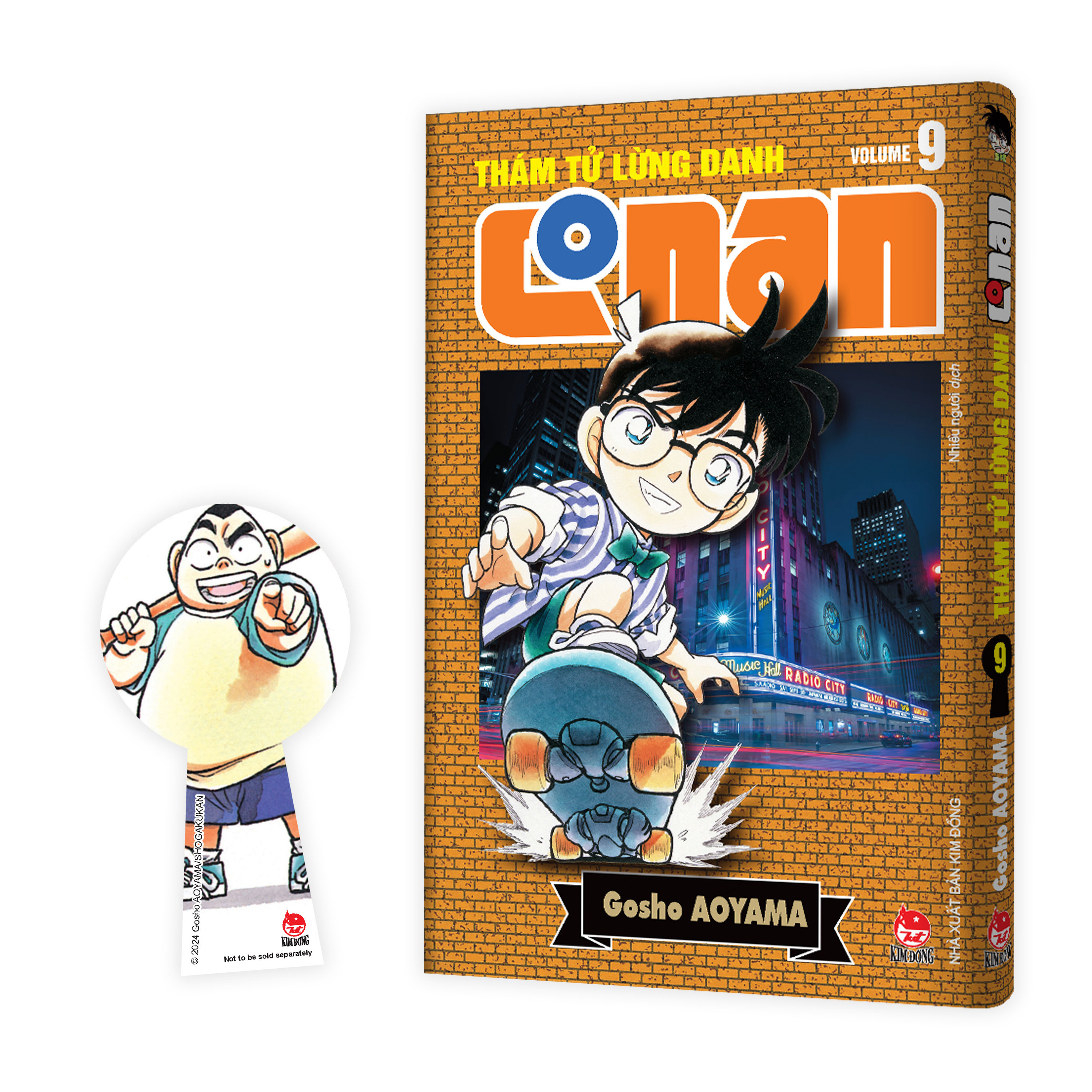 Bo
						
										
										Tham Tu Lung Danh Conan - Tap 9 - Ban Nang Cap - Tang Kem Bookmark