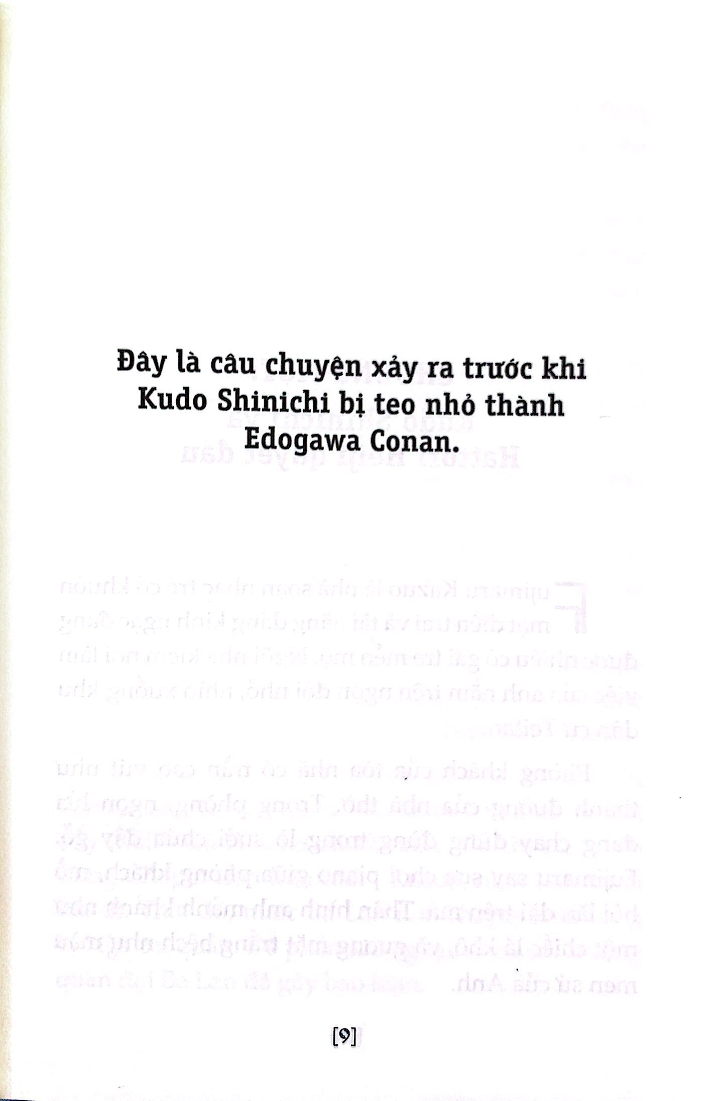 Bo
						
										
										Tham Tu Lung Danh Conan - Tieu Thuyet - Phan Dac Biet - La Thu Thach Dau Gui Kudo Shinichi - Kudo Shinichi Va Hattori Heiji Quyet Dau (Tai Ban 2019)