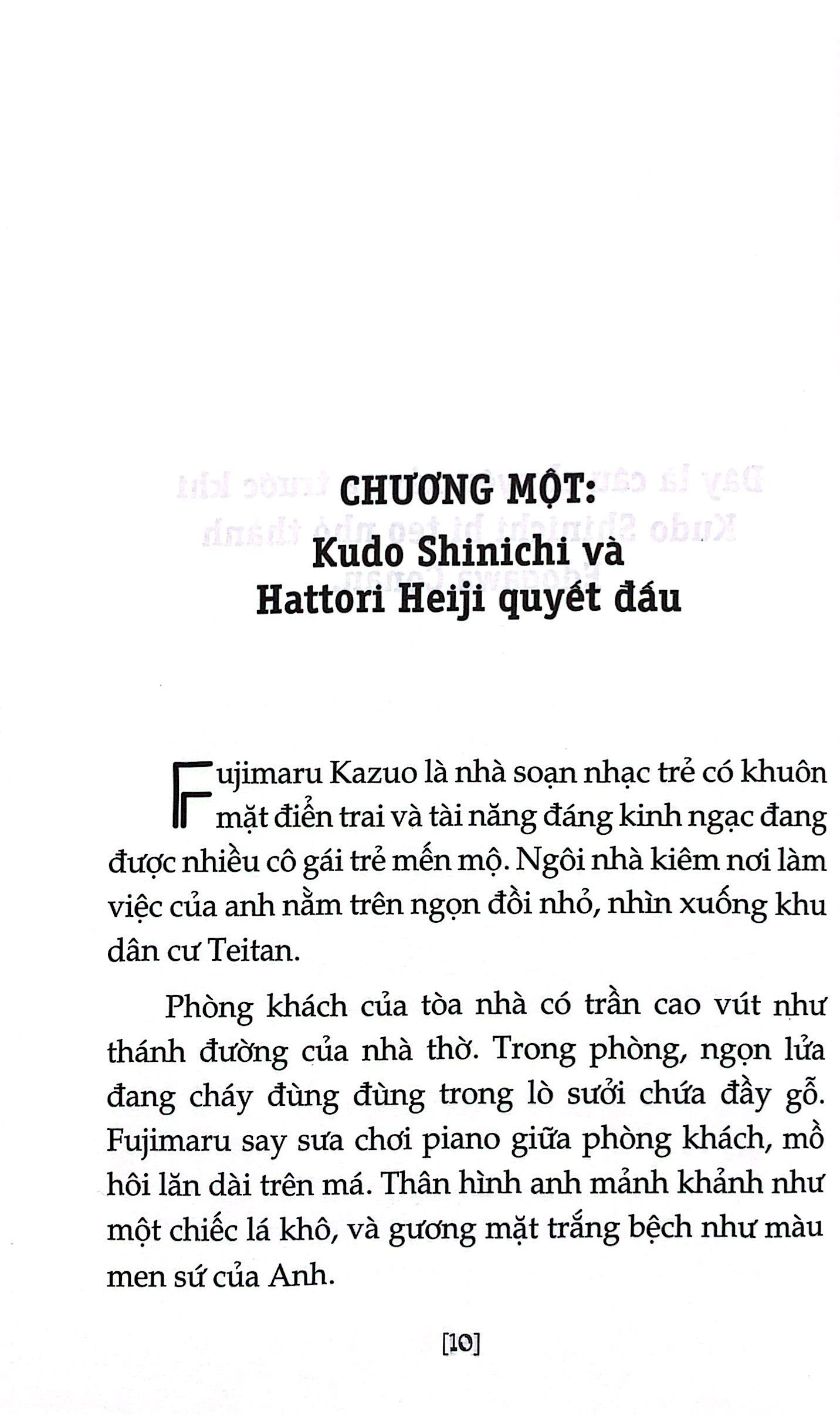 Bo
						
										
										Tham Tu Lung Danh Conan - Tieu Thuyet - Phan Dac Biet - La Thu Thach Dau Gui Kudo Shinichi - Kudo Shinichi Va Hattori Heiji Quyet Dau (Tai Ban 2019)