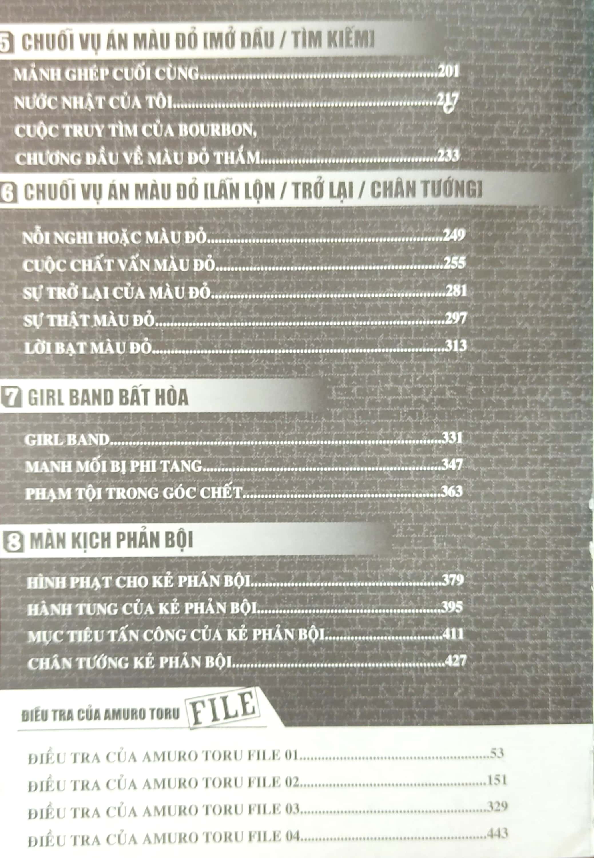 bộ thám tử lừng danh conan - tuyển tập đặc biệt - amuro toru selection (tái bản 2023)