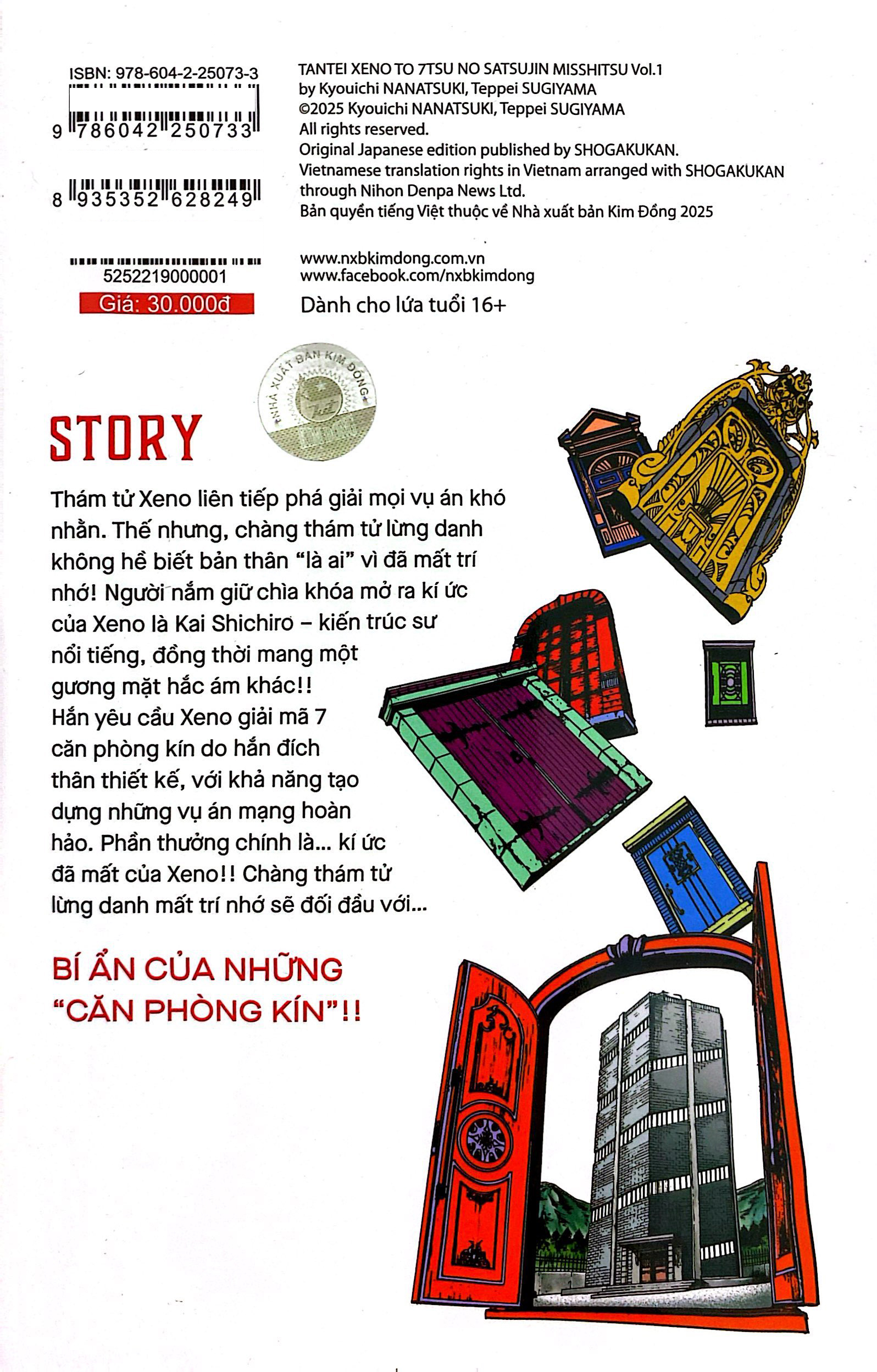 Bo
						
										
										Tham Tu Xeno Va 7 Can Phong Kin - Tap 1