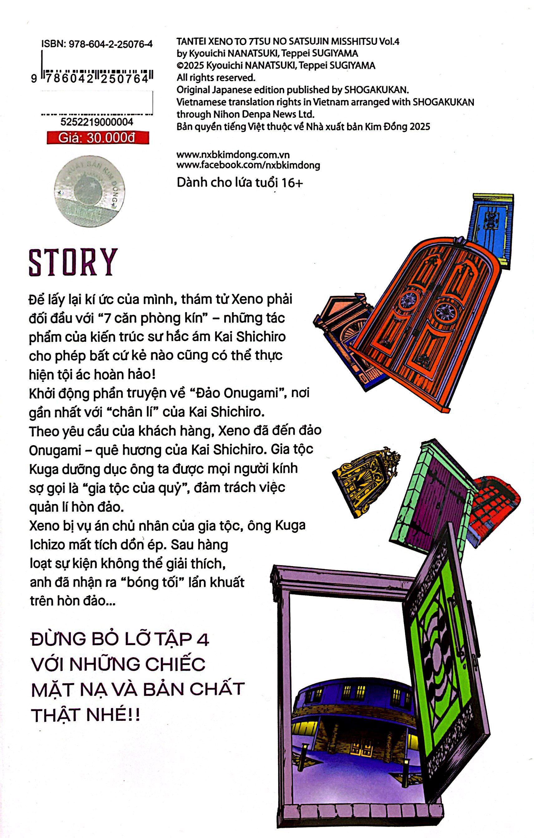 Bo
						
										
										Tham Tu Xeno Va 7 Can Phong Kin - Tap 4