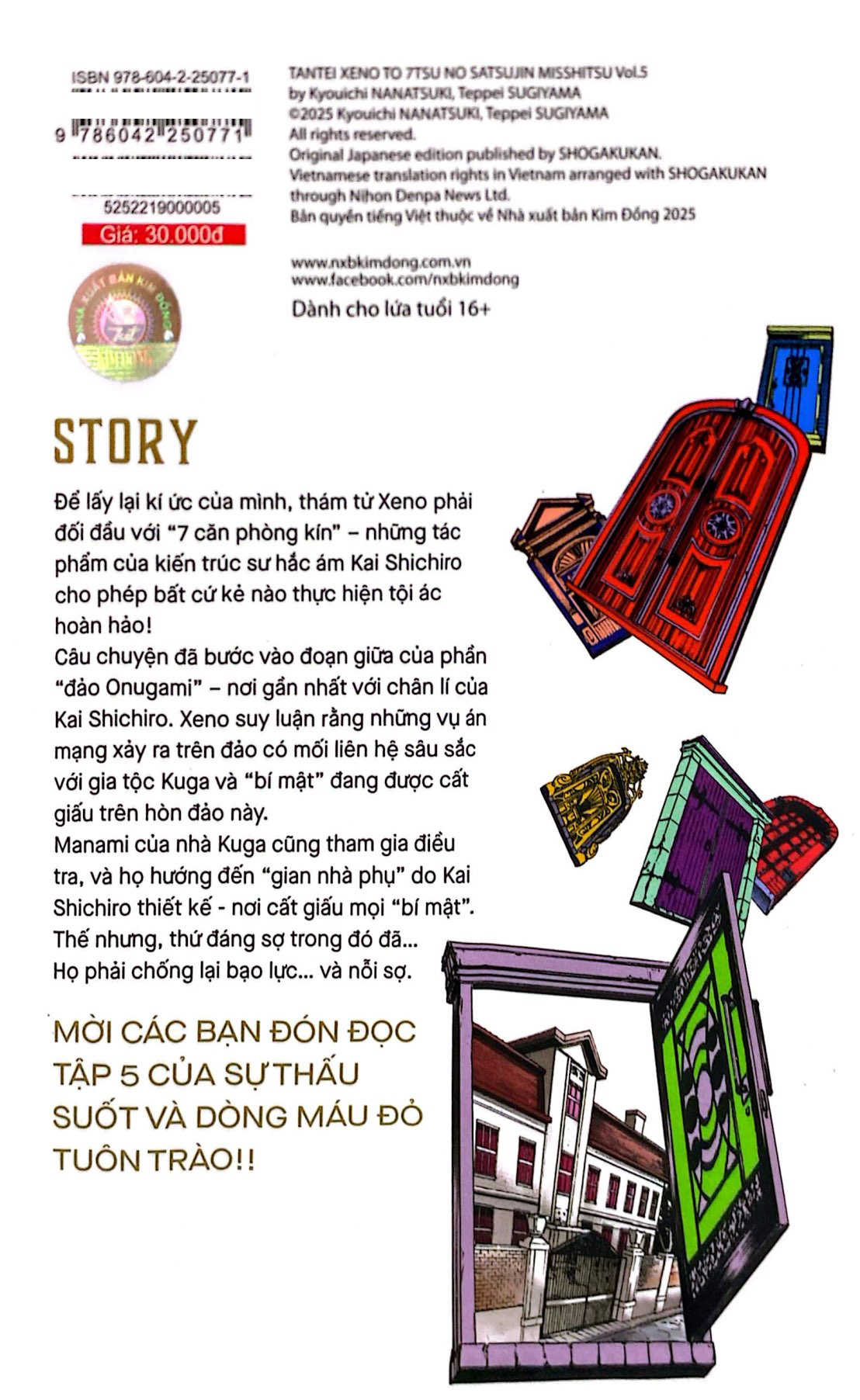 Bo
						
										
										Tham Tu Xeno Va 7 Can Phong Kin - Tap 5