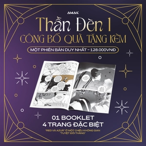 bộ thần đèn - tập 1 - tặng kèm bìa 2 lớp + postcard pvc màu + booklet 4 trang đặc biệt