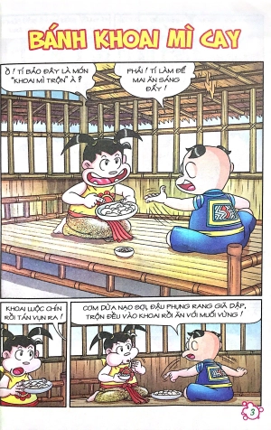 bộ thần đồng đất việt - khoa học - tập 138 - bánh khoai mì cay