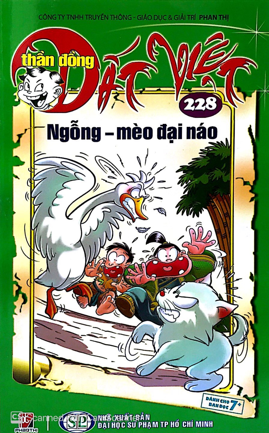 bộ thần đồng đất việt - tập 228 - ngỗng - mèo đại náo