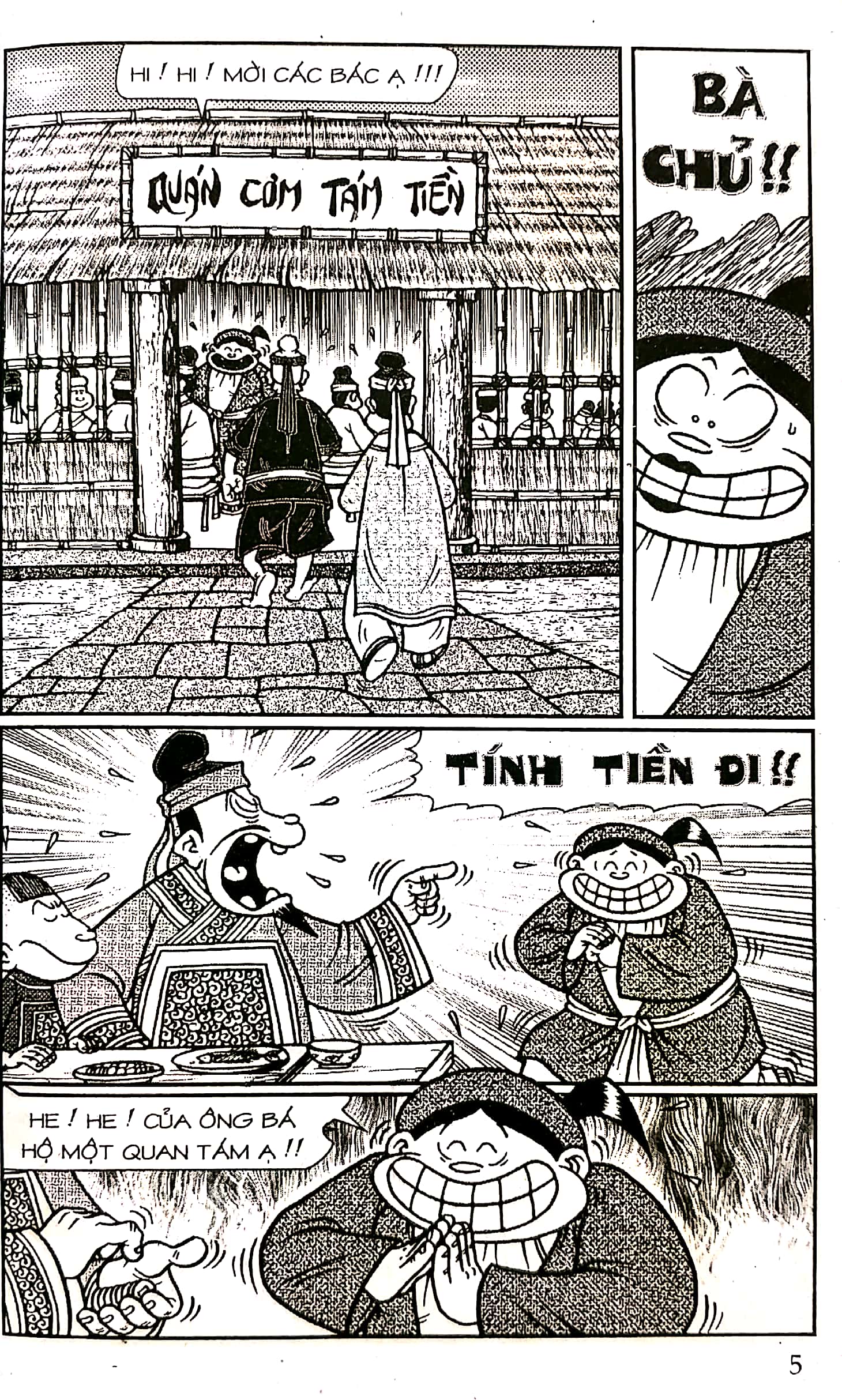 bộ thần đồng đất việt - tập 44 - quán cơm quí tộc