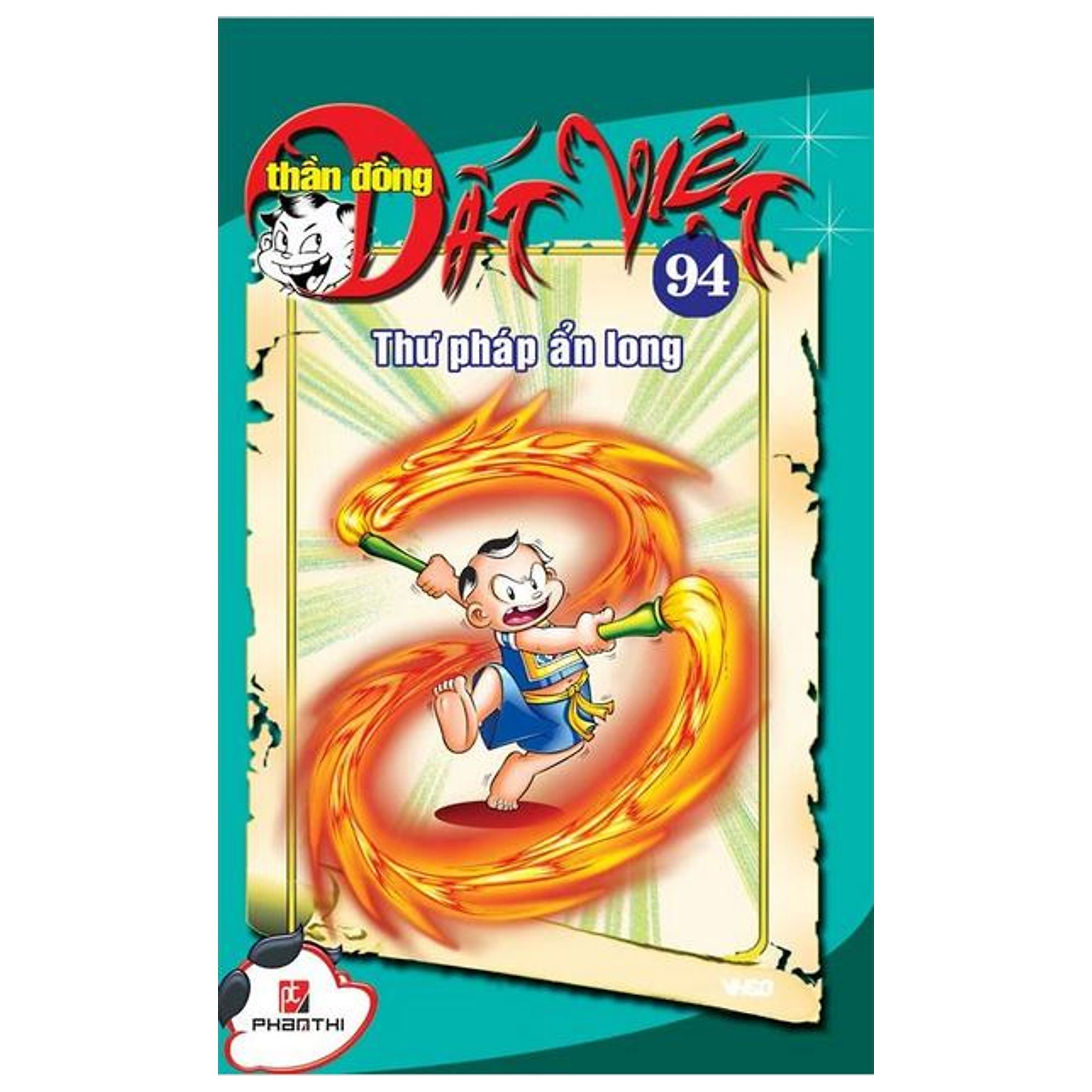 bộ thần đồng đất việt - tập 94 - thư pháp ẩn long