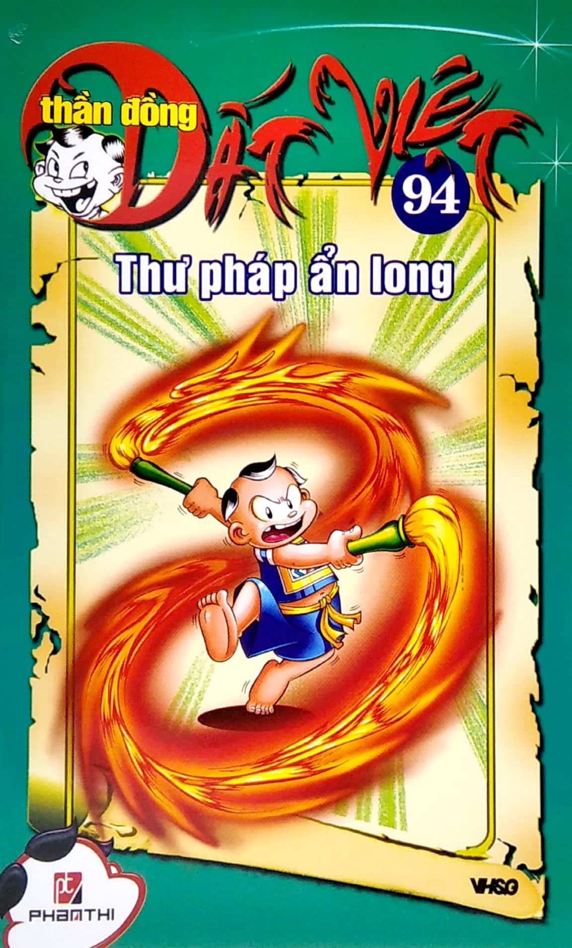 bộ thần đồng đất việt - tập 94 - thư pháp ẩn long