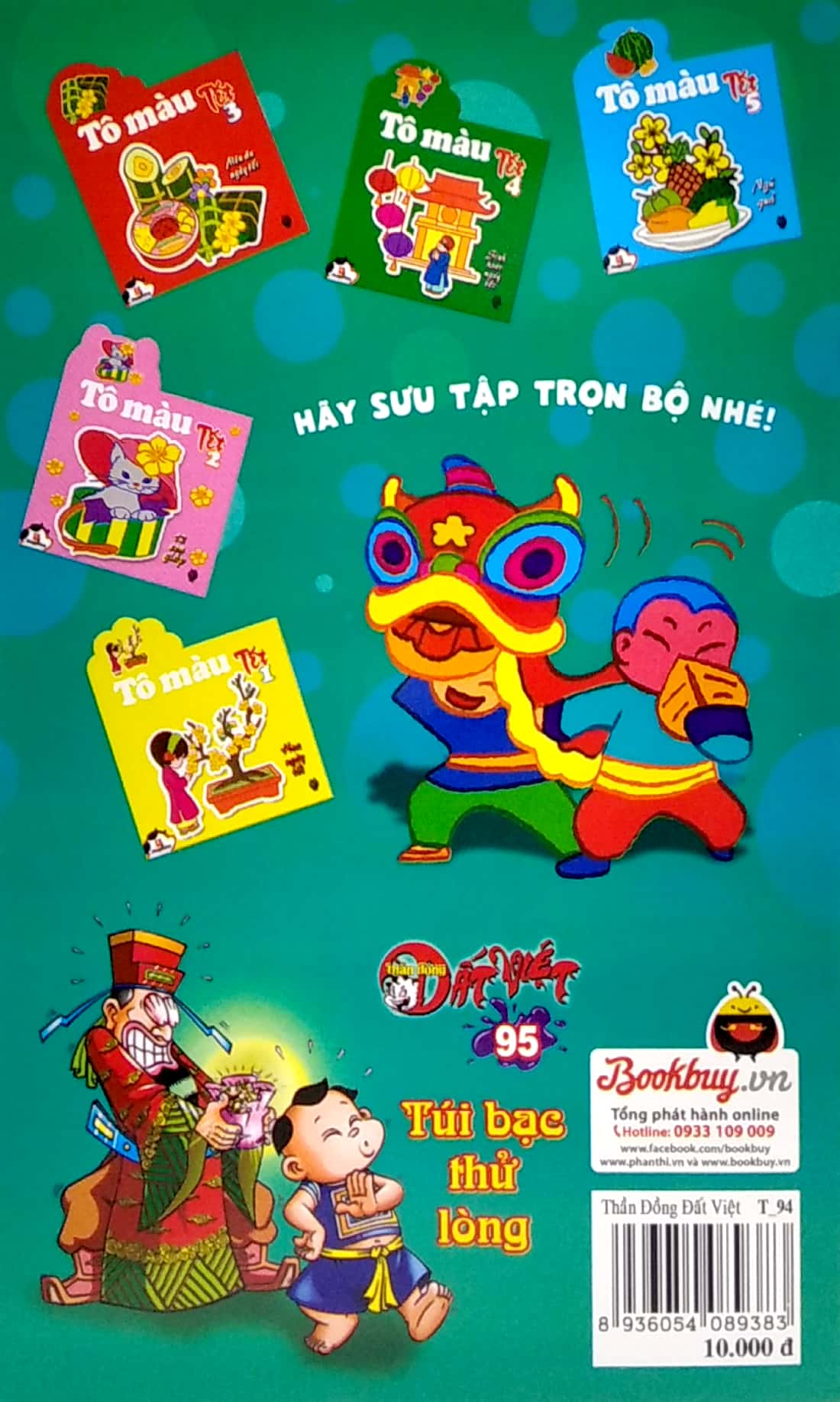 bộ thần đồng đất việt - tập 94 - thư pháp ẩn long