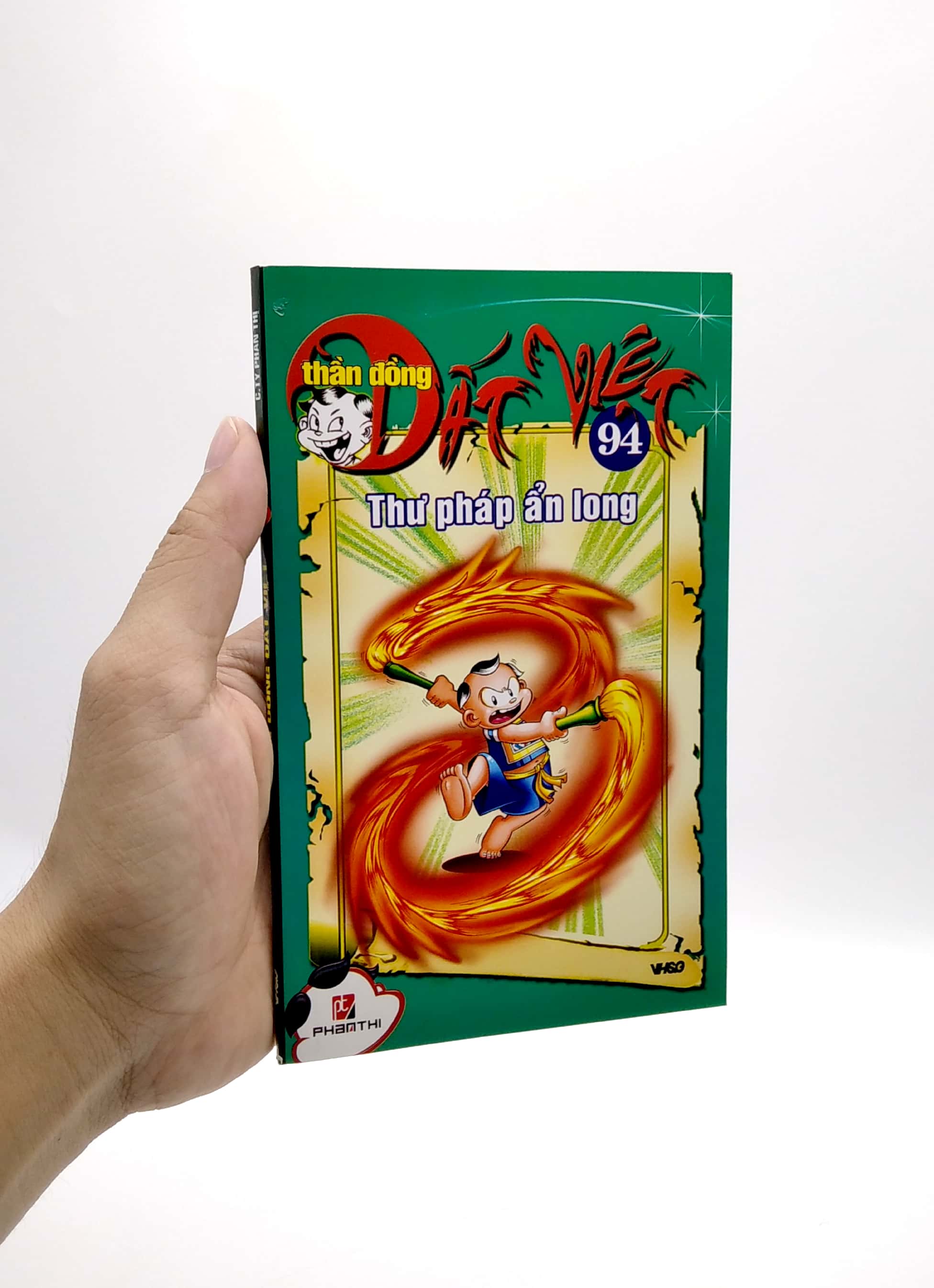 bộ thần đồng đất việt - tập 94 - thư pháp ẩn long