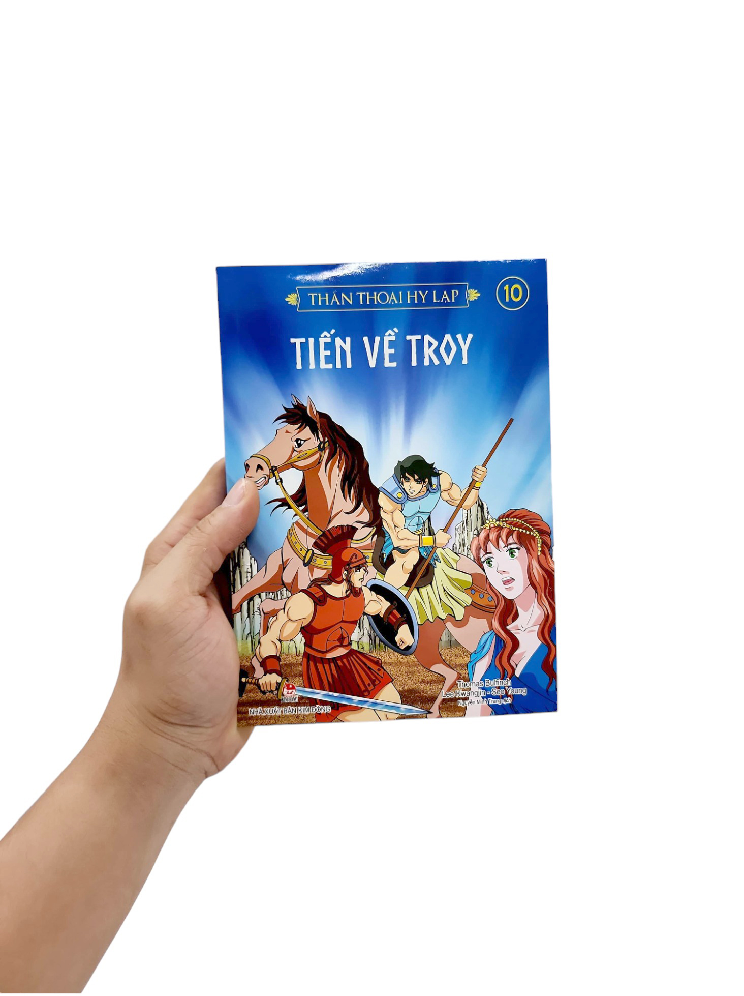 bộ thần thoại hy lạp tập 10 - tiến về troy (tái bản 2019)