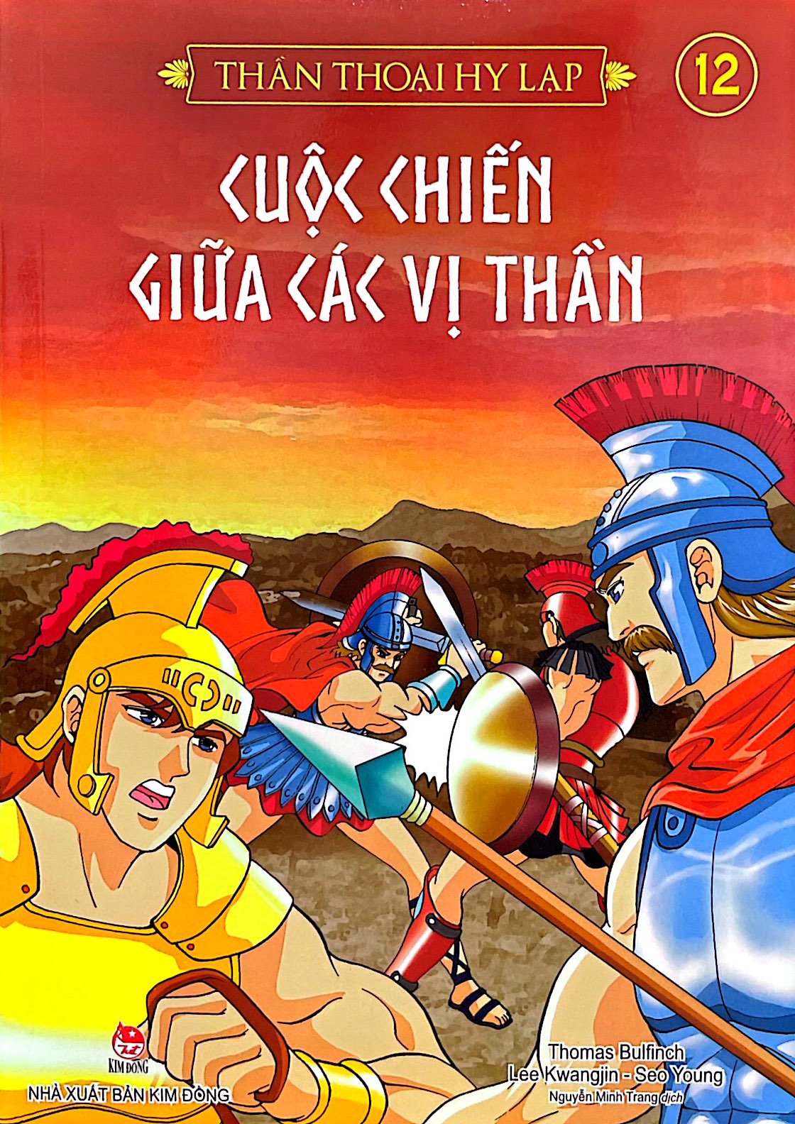 bộ thần thoại hy lạp tập 12 - cuộc chiến giữa các vị thần (tái bản 2019)