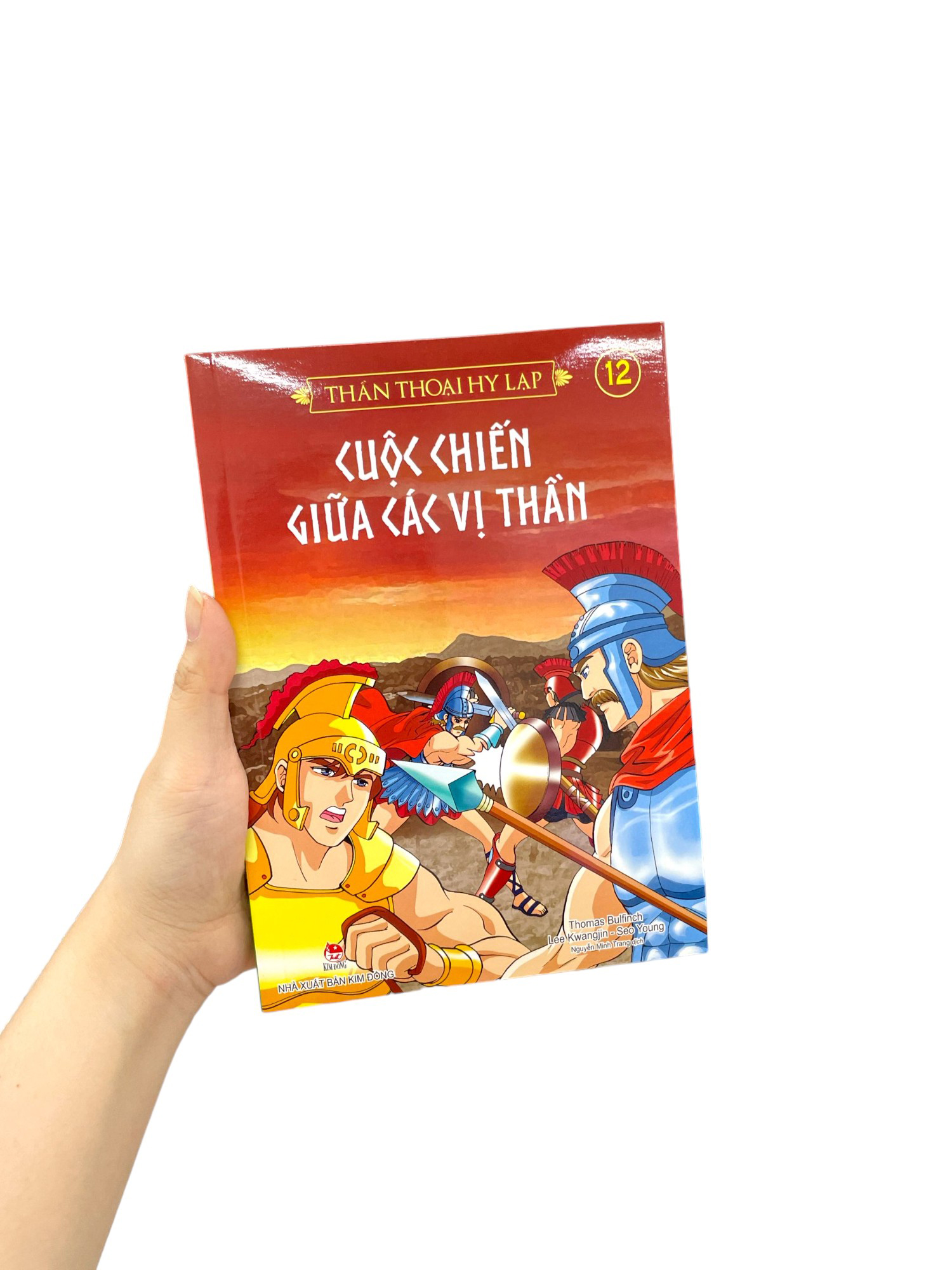 bộ thần thoại hy lạp tập 12 - cuộc chiến giữa các vị thần (tái bản 2019)