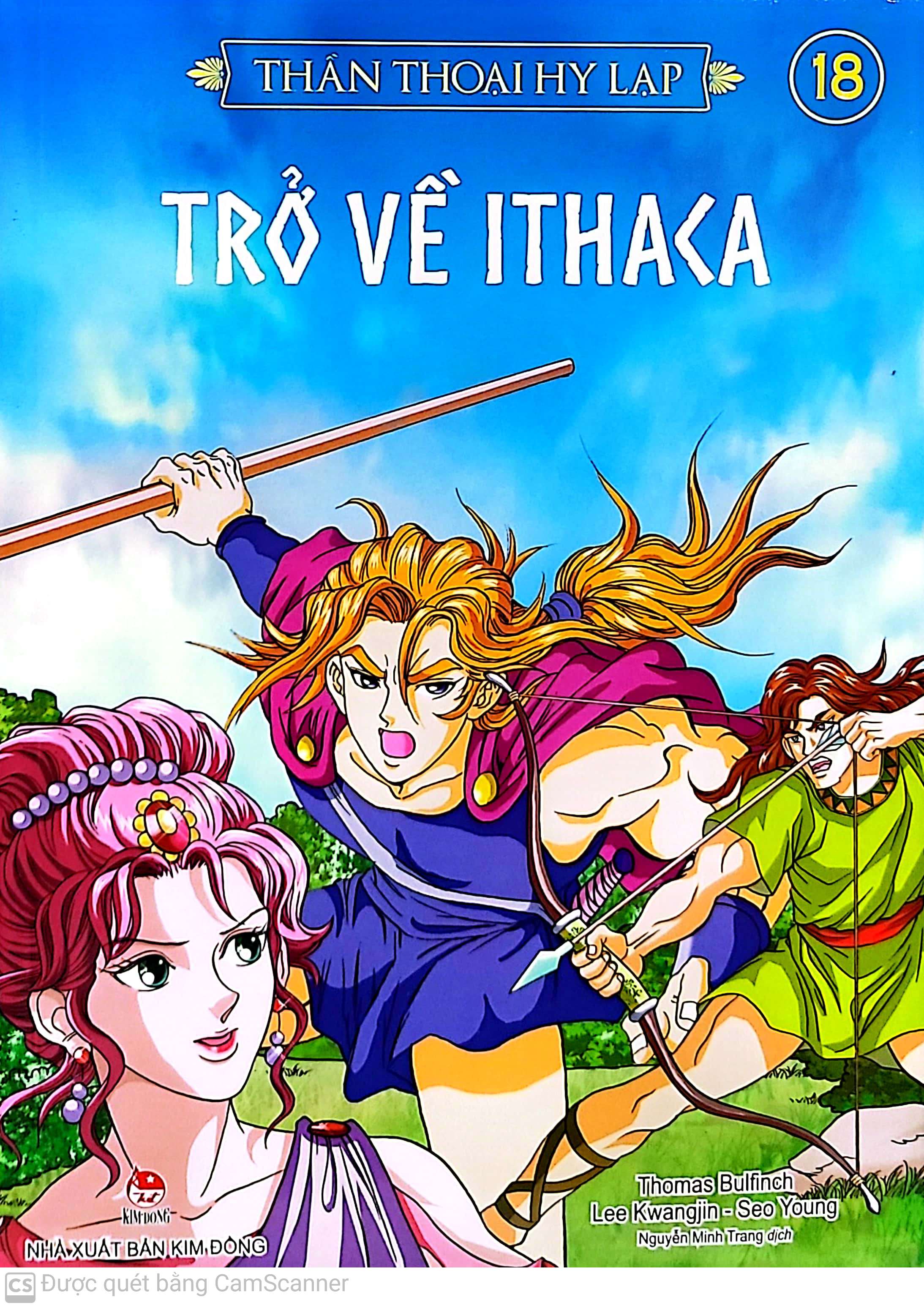 bộ thần thoại hy lạp tập 18 - trở về ithaca (tái bản 2019)