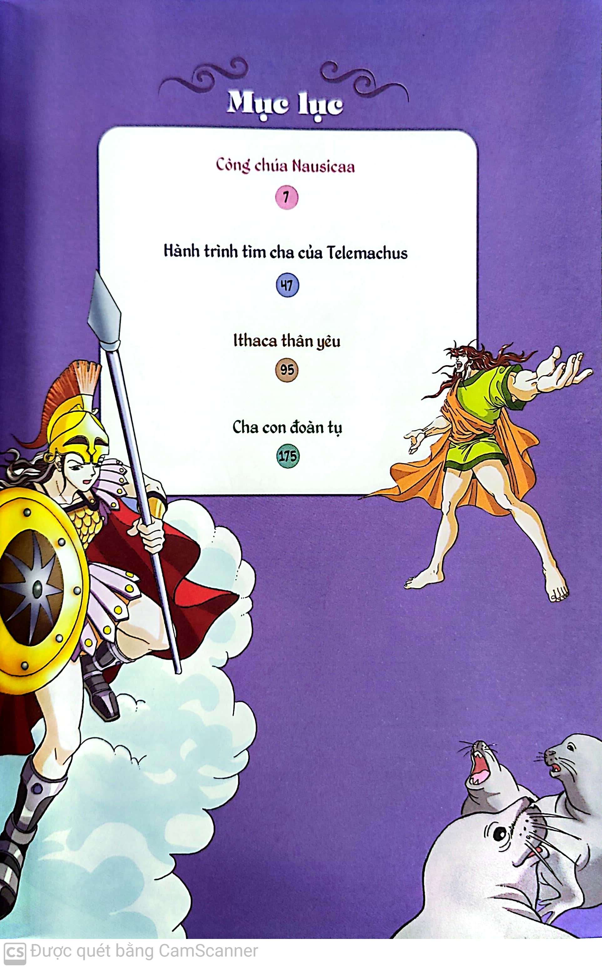 bộ thần thoại hy lạp tập 18 - trở về ithaca (tái bản 2019)