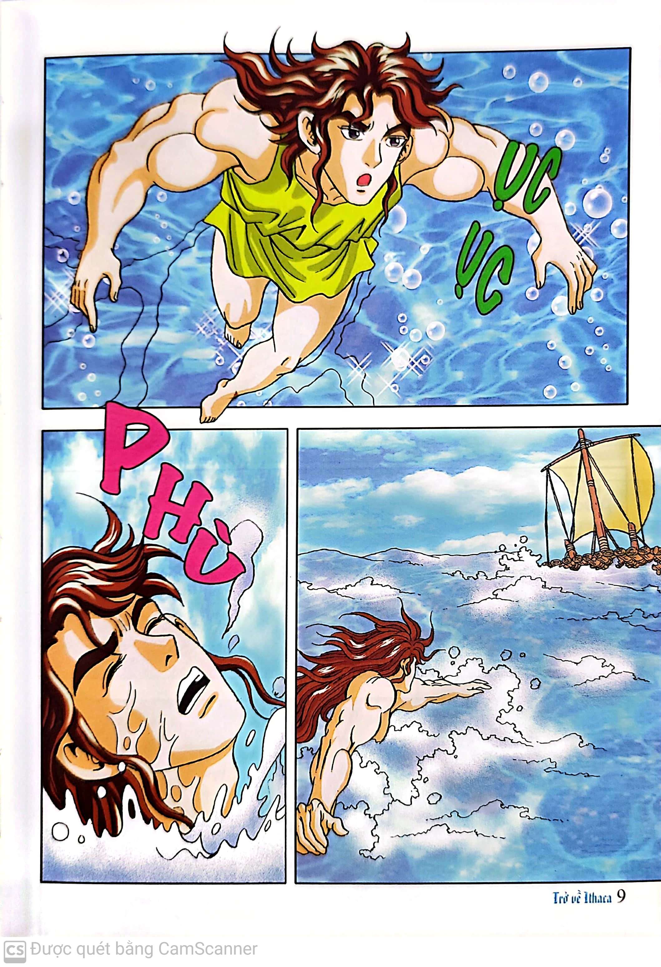 bộ thần thoại hy lạp tập 18 - trở về ithaca (tái bản 2019)