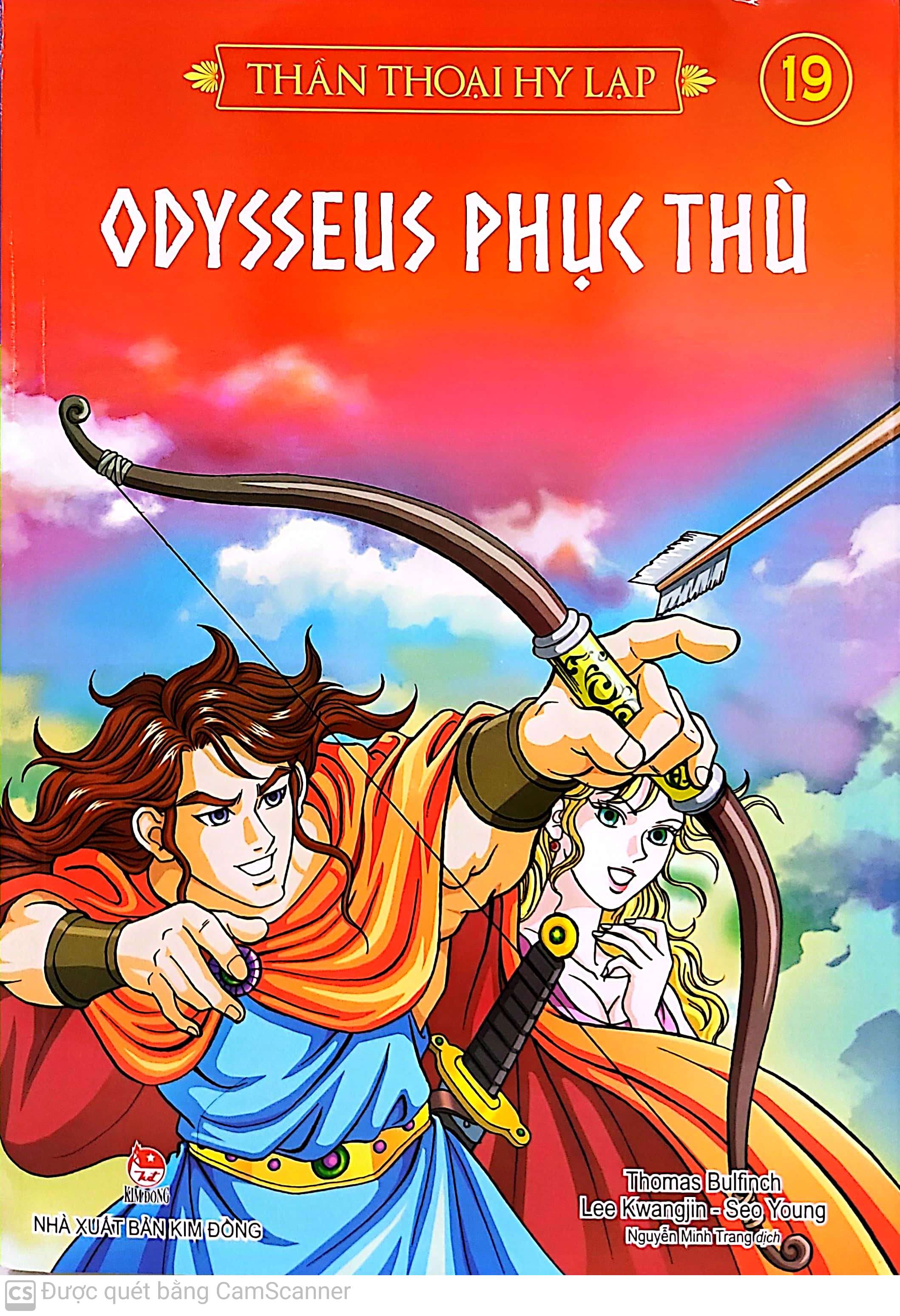 bộ thần thoại hy lạp tập 19 - odysseus phục thù (tái bản 2019)