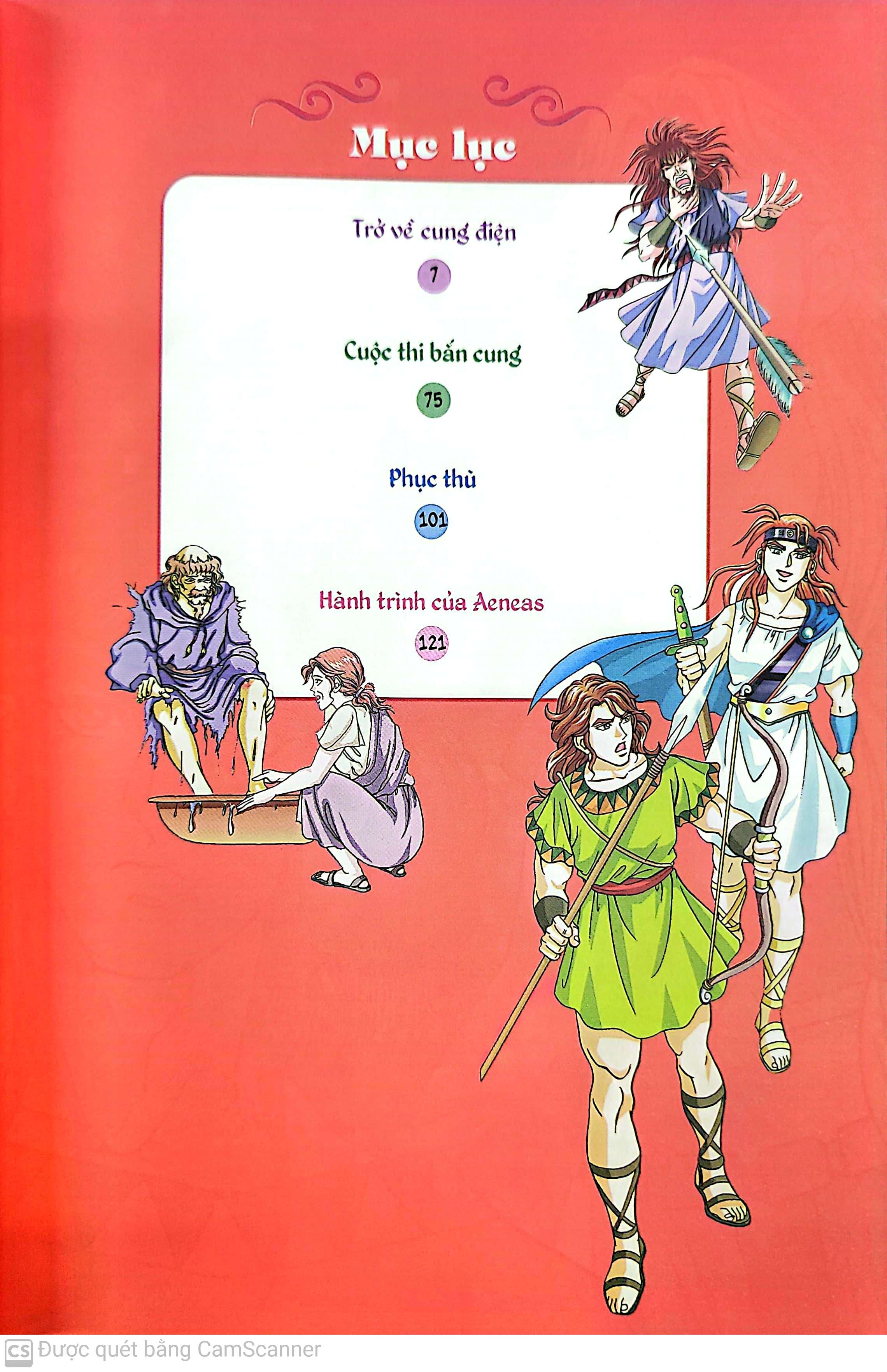 bộ thần thoại hy lạp tập 19 - odysseus phục thù (tái bản 2019)