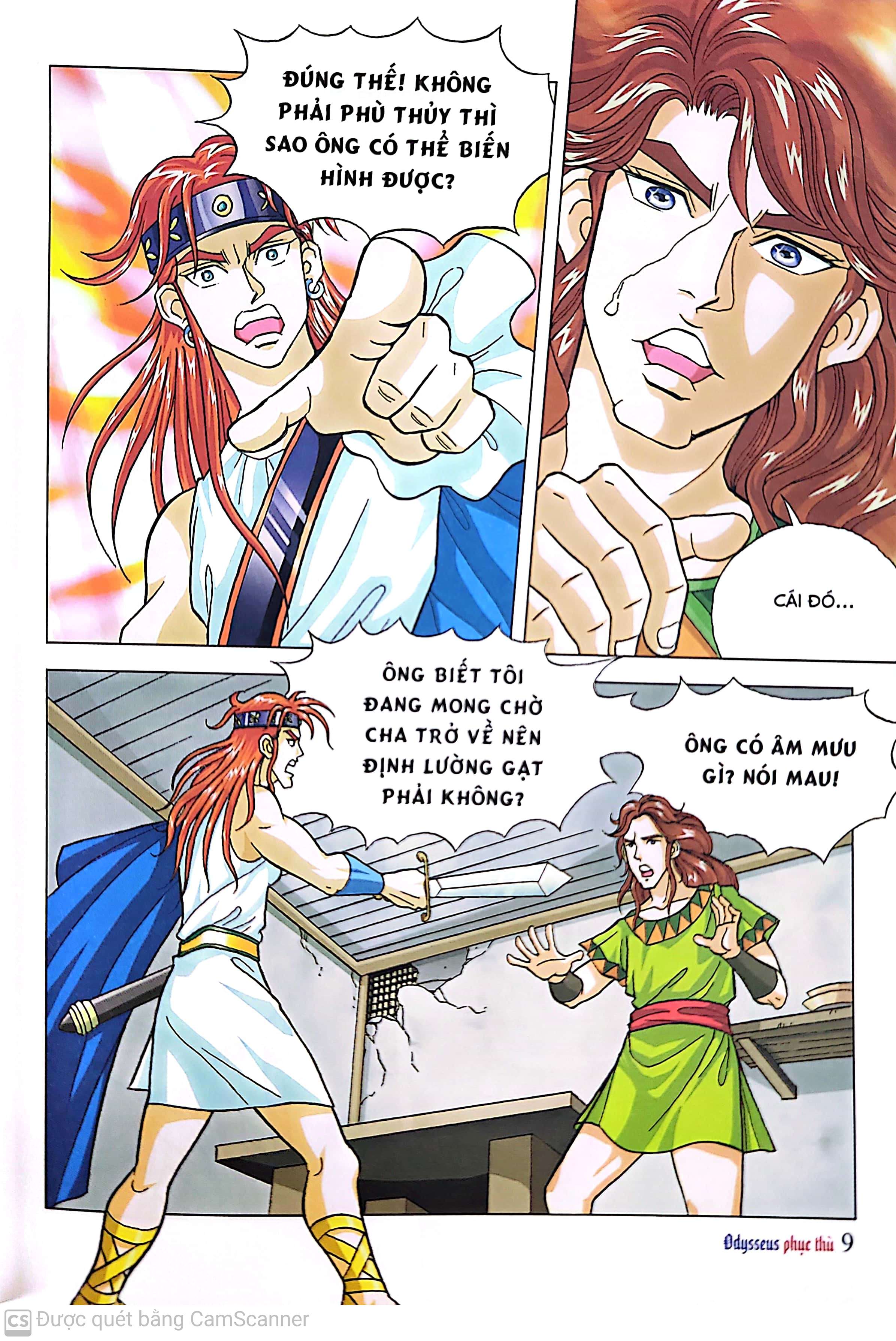 bộ thần thoại hy lạp tập 19 - odysseus phục thù (tái bản 2019)