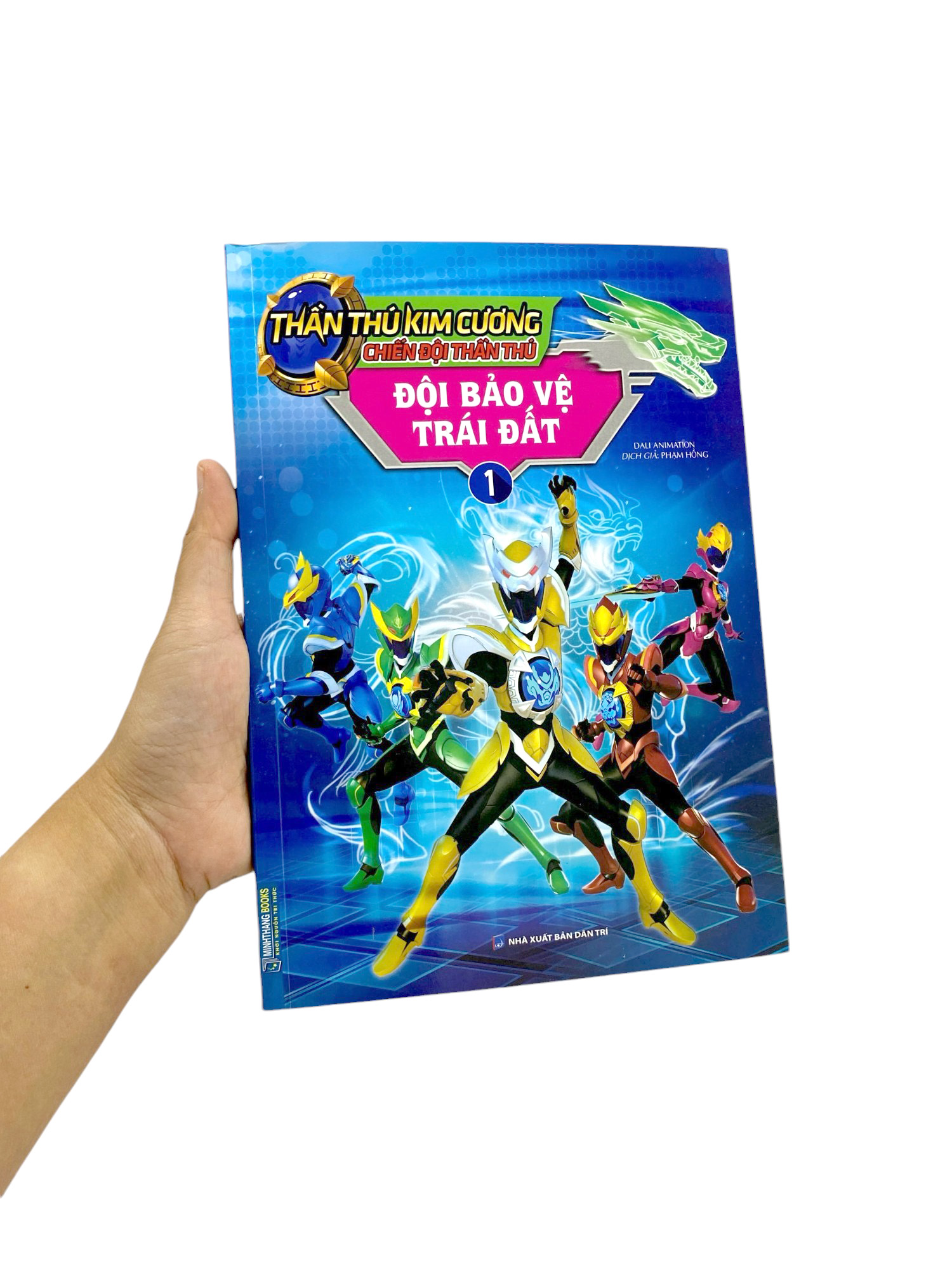 bộ thần thú kim cương - chiến đội thần thú - tập 1: đội bảo vệ trái đất