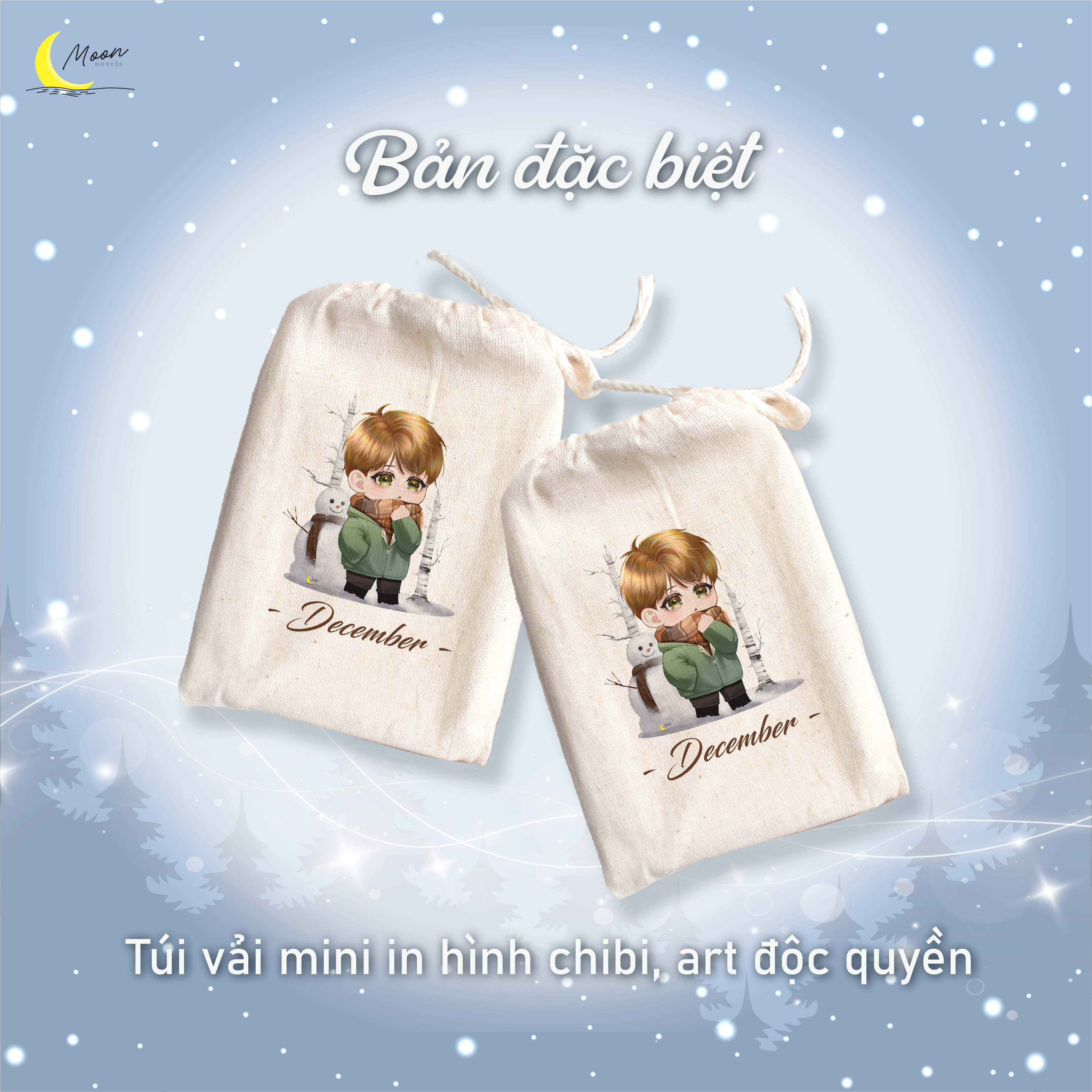 Bo
						
										
										Thang 12 - Tap 1 - Ban Dac Biet - Tang Kem Bookmark + Postcard Hop + Tui Vai Mini