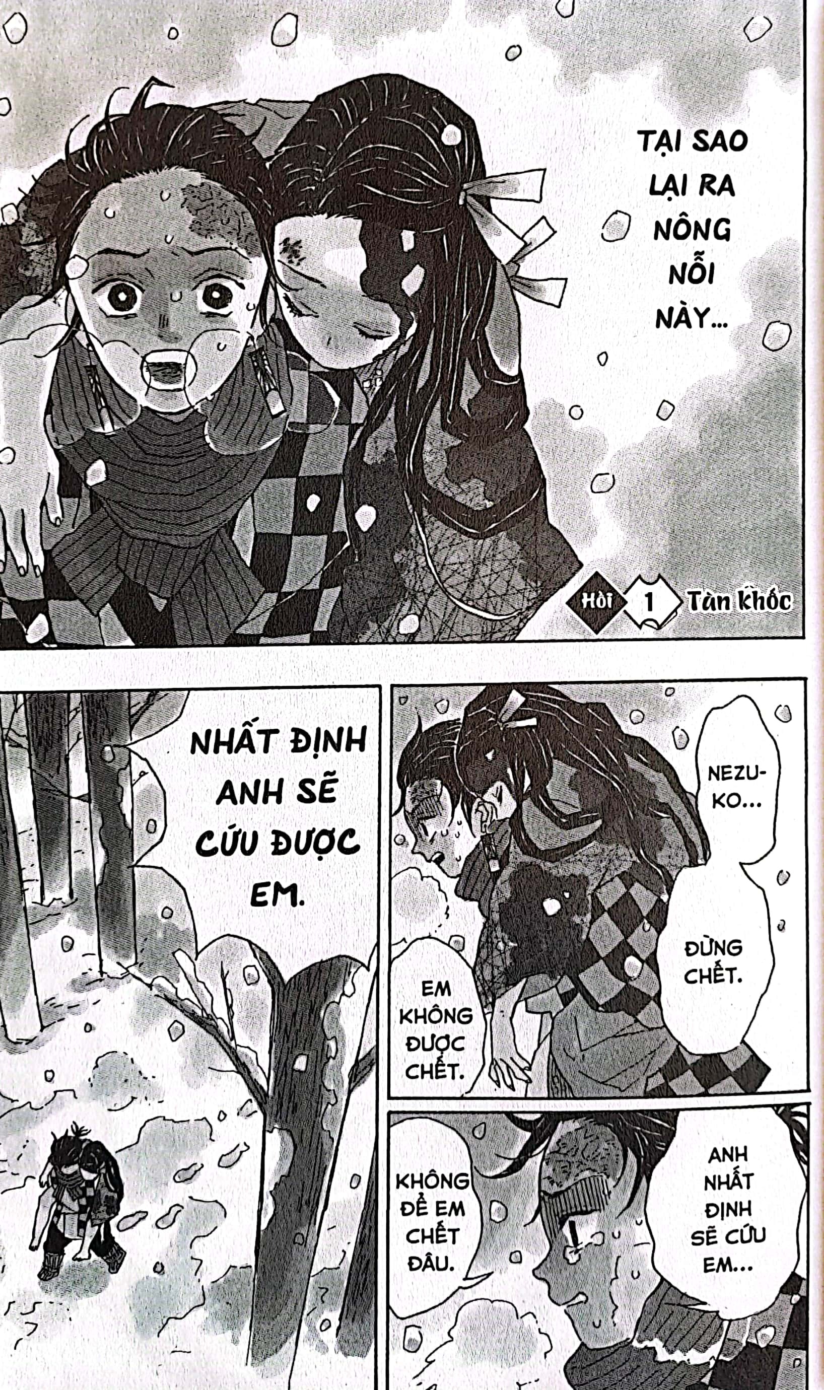 Bo
						
										
										Thanh Guom Diet Quy - Kimetsu No Yaiba - Tap 1 - Tan Khoc (Tai Ban 2025)