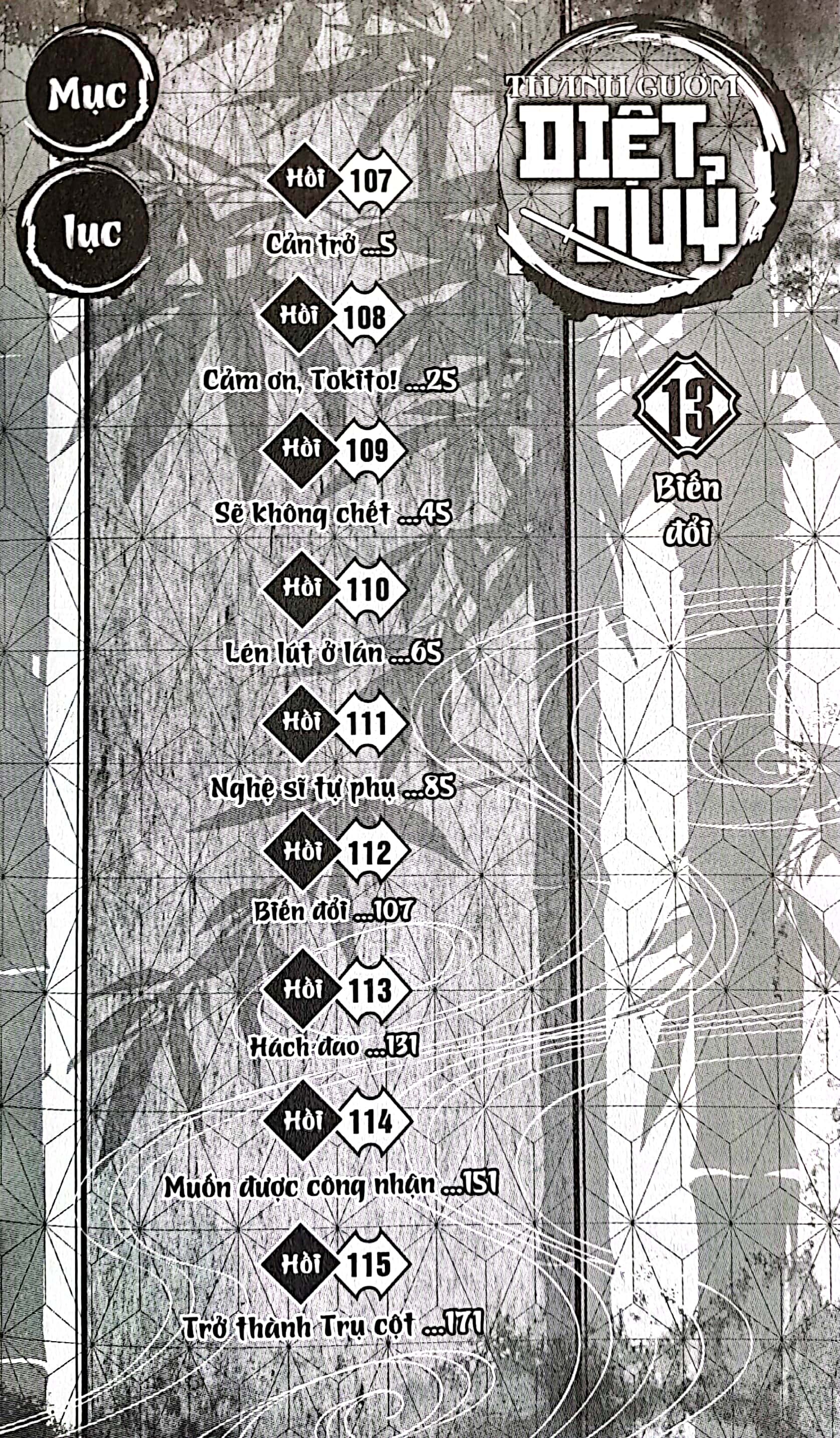 Bo
						
										
										Thanh Guom Diet Quy - Kimetsu No Yaiba - Tap 13 - Bien Doi (Tai Ban 2025)