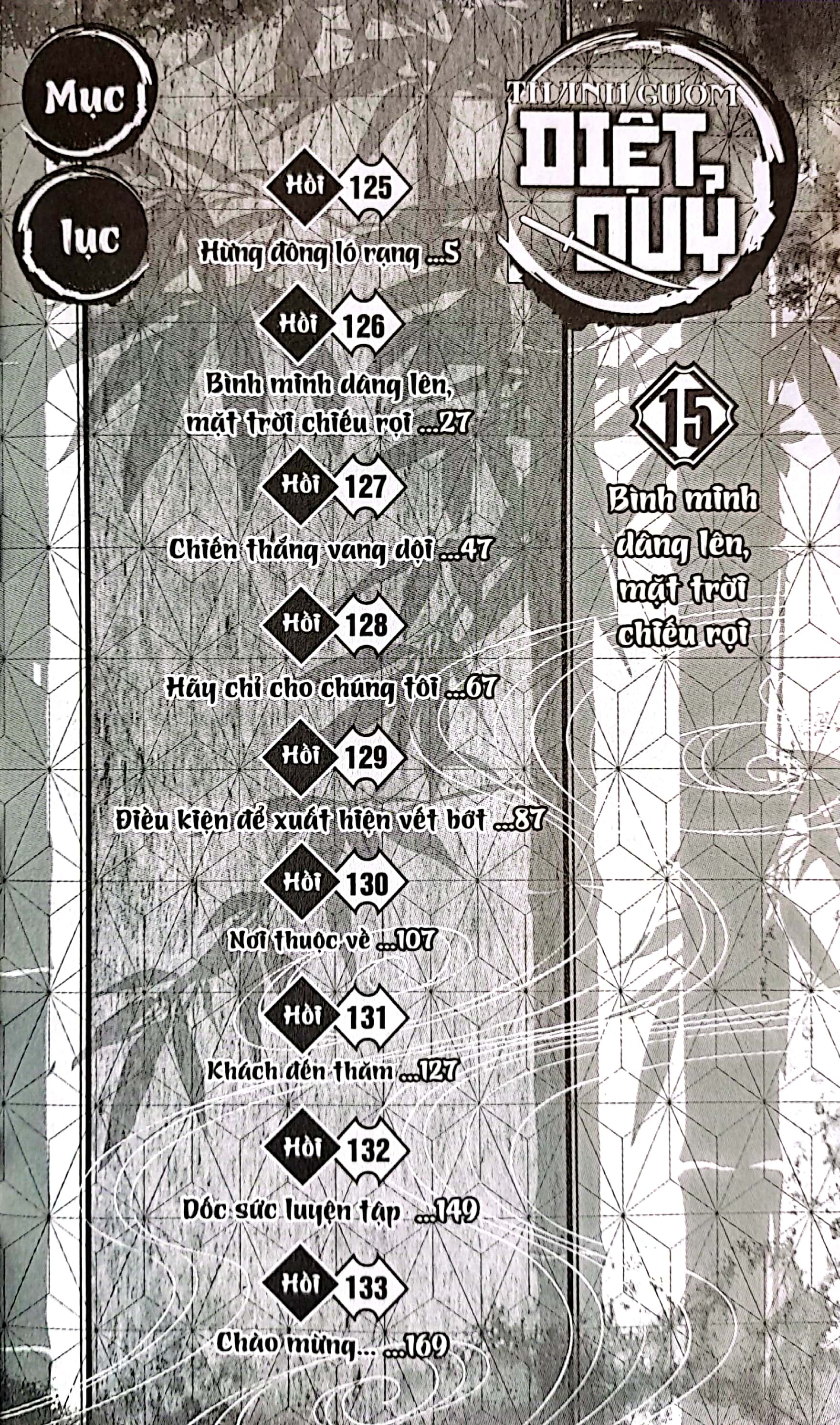 Bo
						
										
										Thanh Guom Diet Quy - Kimetsu No Yaiba - Tap 15 - Binh Minh Dang Len, Mat Troi Chieu Roi (Tai Ban 2025)