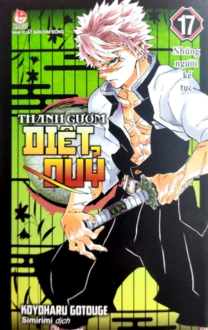 bộ thanh gươm diệt quỷ - kimetsu no yaiba - tập 17 - những người kế tục