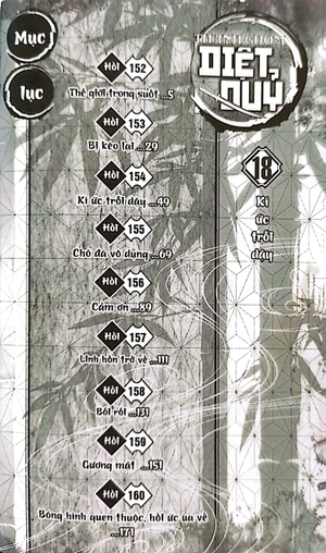 bộ thanh gươm diệt quỷ - kimetsu no yaiba - tập 18 - kí ức trỗi dậy