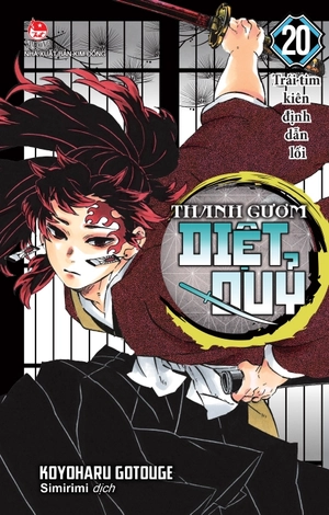 bộ thanh gươm diệt quỷ - kimetsu no yaiba - tập 20 - trái tim kiên định dẫn lối