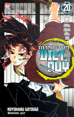bộ thanh gươm diệt quỷ - kimetsu no yaiba - tập 20 - trái tim kiên định dẫn lối